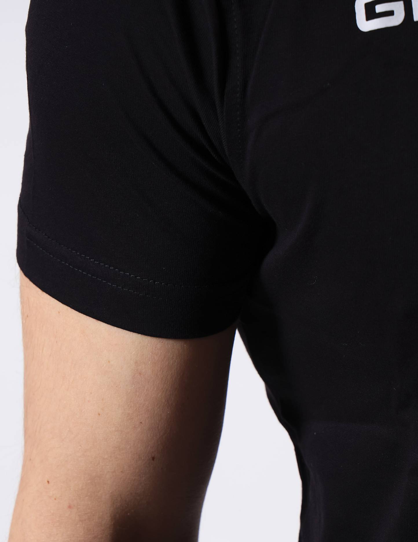 T-SHIRT COTONE FRESH GIVOVA NERO Unisex Maglia Mezze Maniche Comoda Sportiva Casual Tinta Unita GIOSAL