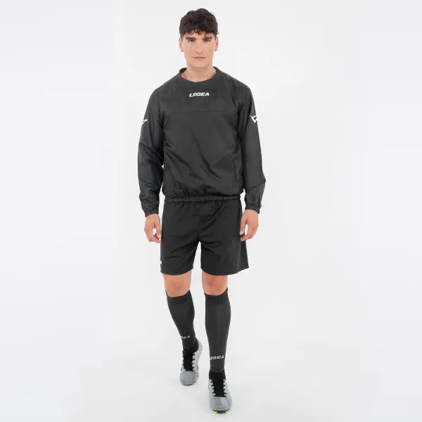 Giacca LEGEA Giubbotto Antivento Jacket ANDALUSIA Tinta Unita Nero Rain Uomo Donna Freetime Sport GIOSAL