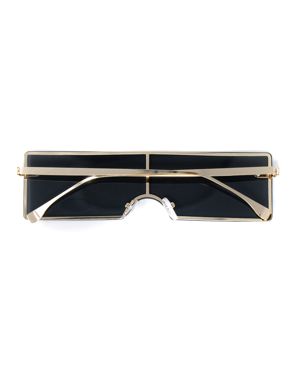 Occhiali da Sole Uomo Unisex Nero Lenti Scure Doppie Sunglasses GIOSAL-OC1008A