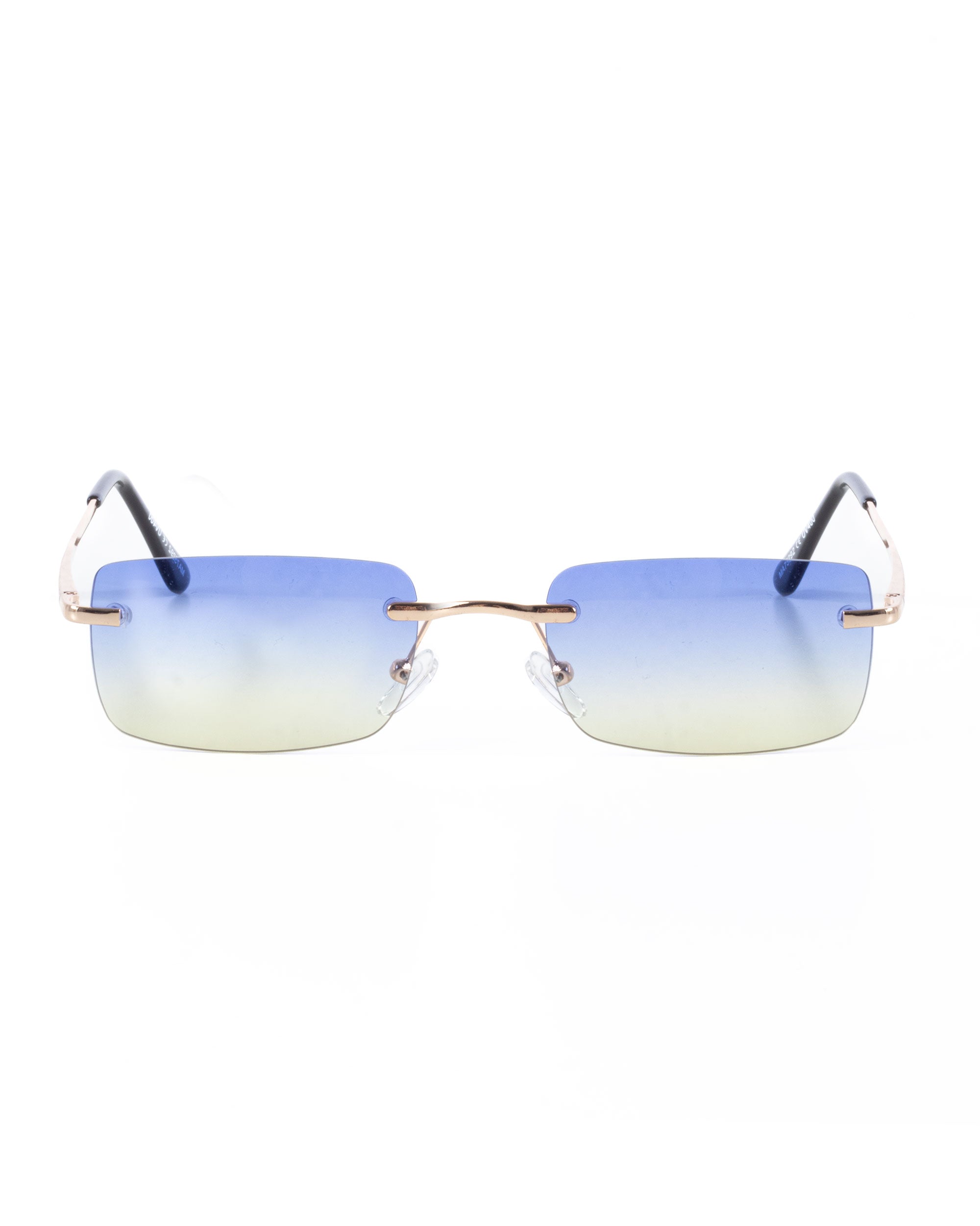 Occhiali da Sole Uomo Unisex Sunglasses Lenti Multicolore Squadrate Casual Sottili GIOSAL-OC1058A