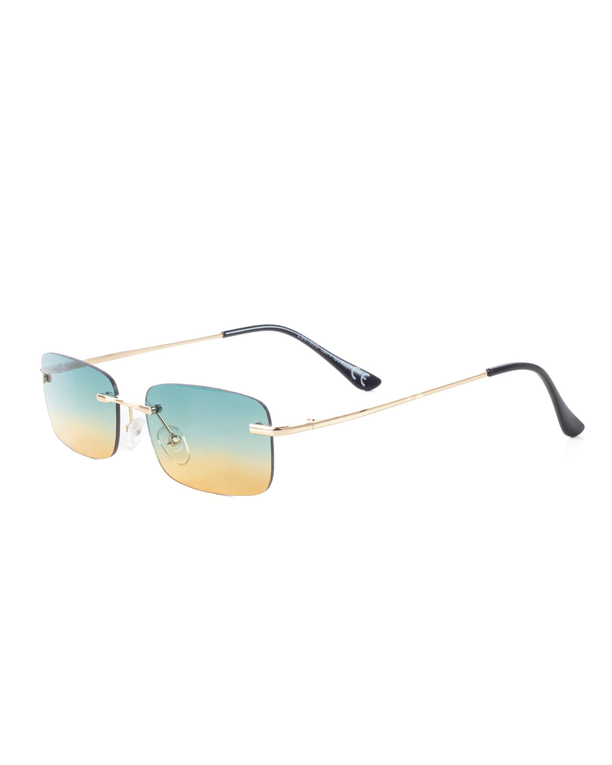 Occhiali da Sole Uomo Unisex Sunglasses Lenti Multicolore Squadrate Casual Sottili GIOSAL-OC1079A