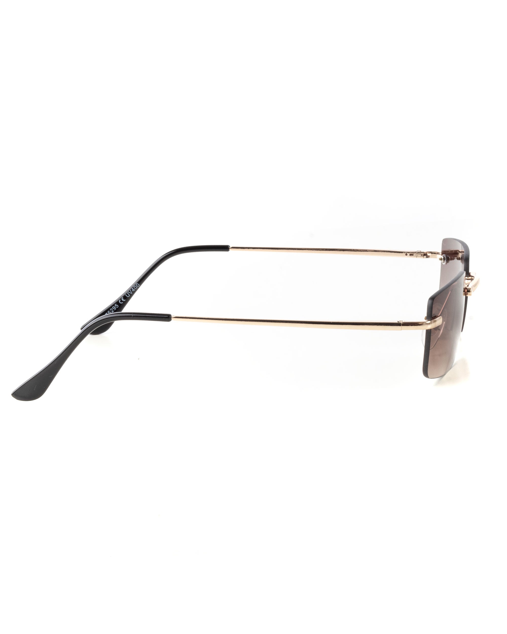 GIOSAL-OC1082A Unisex-Sonnenbrille, Herren, quadratische Gläser, lässig, schmal, braun