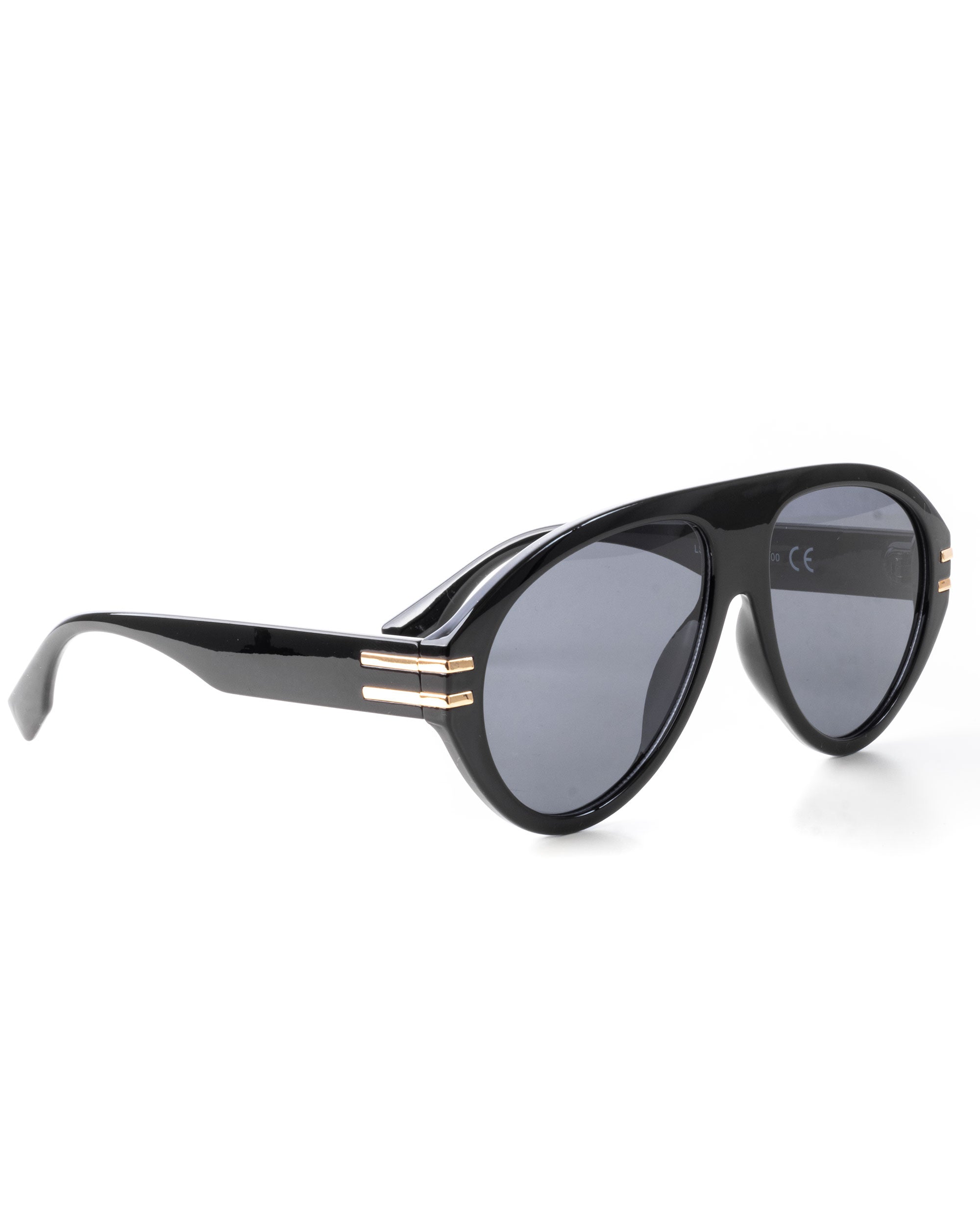 Occhiali da Sole Uomo Unisex Sunglasses Ovali Ottagonali Nero GIOSAL-OC1089A