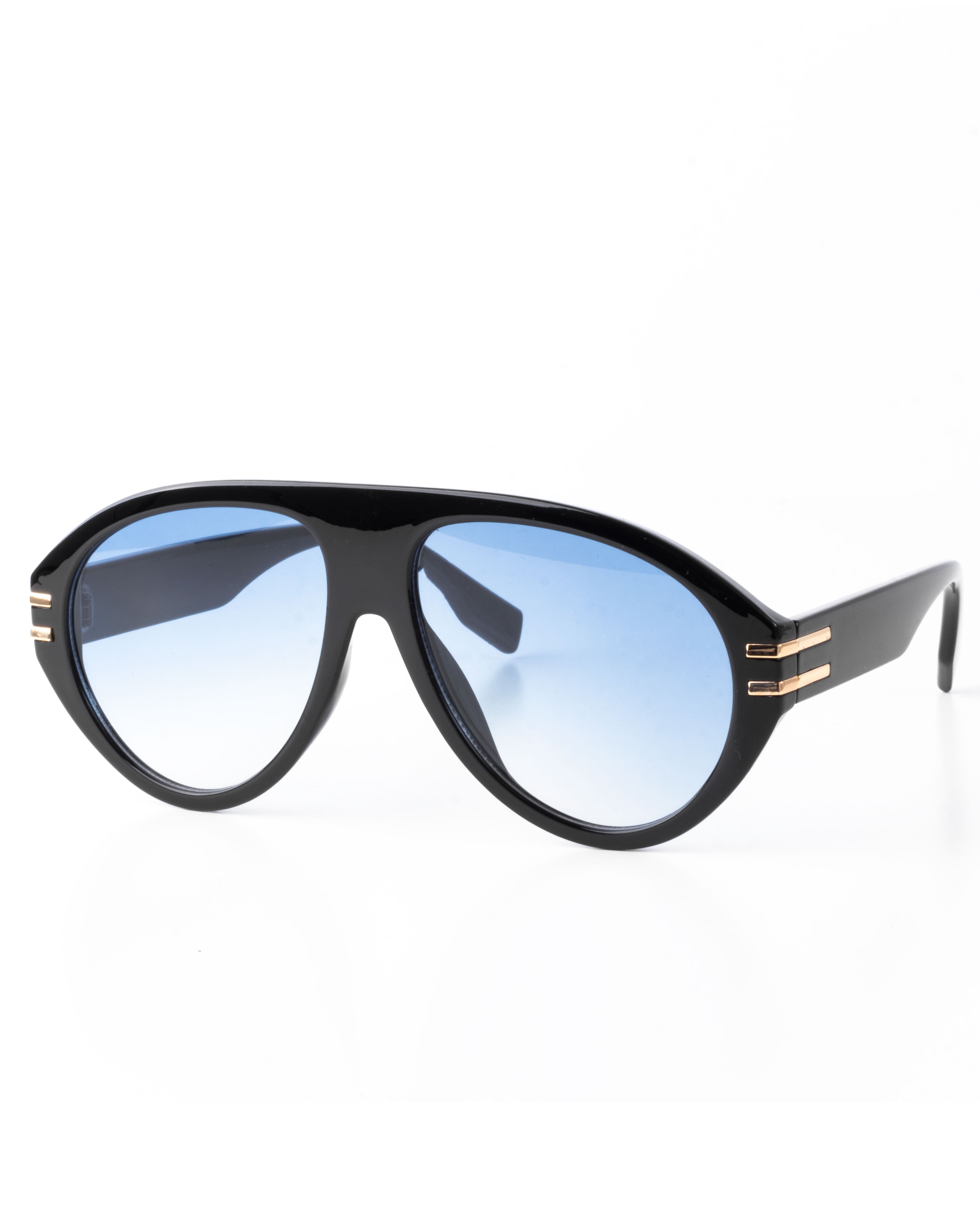Occhiali da Sole Uomo Unisex Sunglasses Ovali Ottagonali Celesti GIOSAL-OC1090A