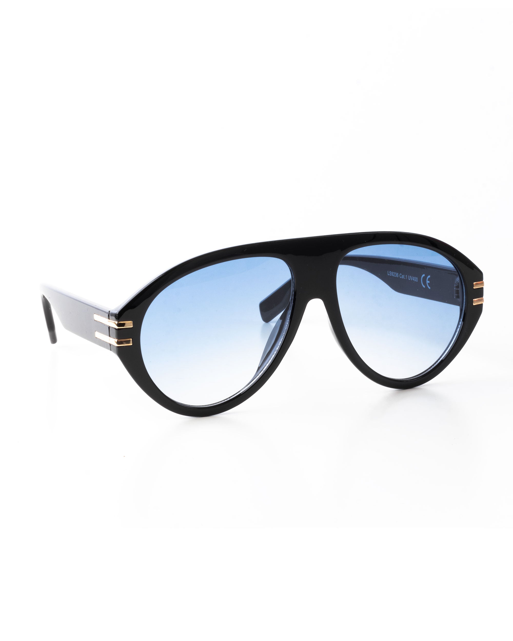 Occhiali da Sole Uomo Unisex Sunglasses Ovali Ottagonali Celesti GIOSAL-OC1090A