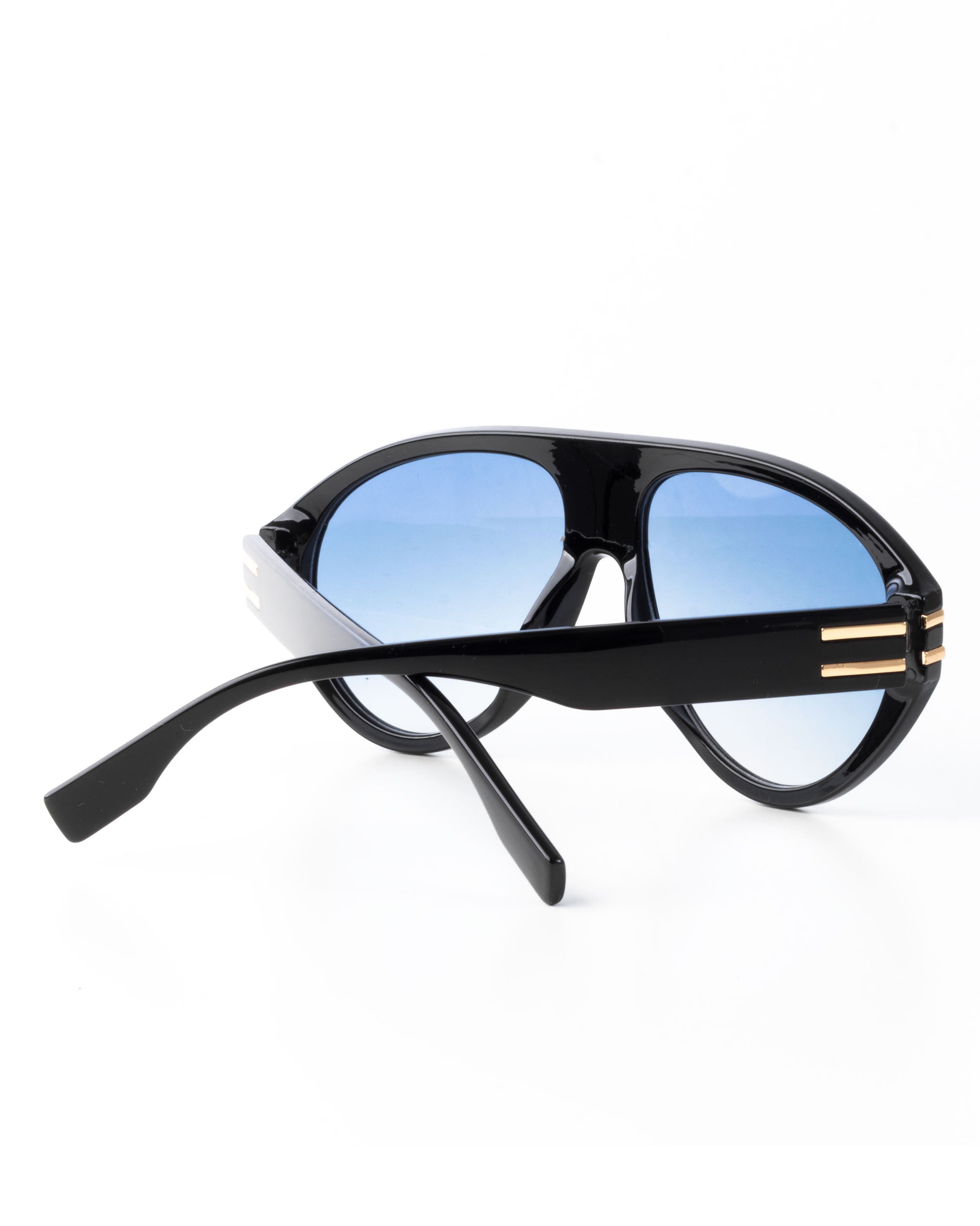 Occhiali da Sole Uomo Unisex Sunglasses Ovali Ottagonali Celesti GIOSAL-OC1090A