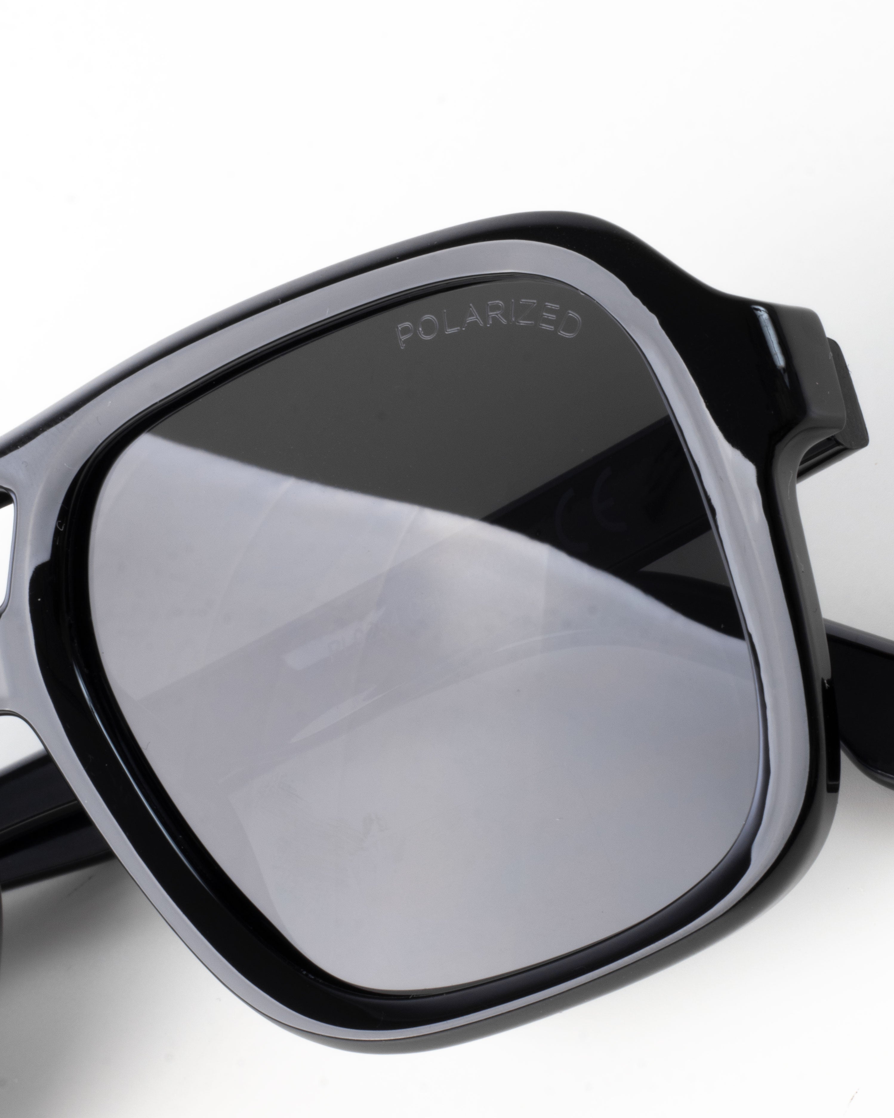 Occhiali da Sole Uomo Unisex Sunglasses Geometrici Ottagonali Doppio Ponte Nero GIOSAL-OC1091A