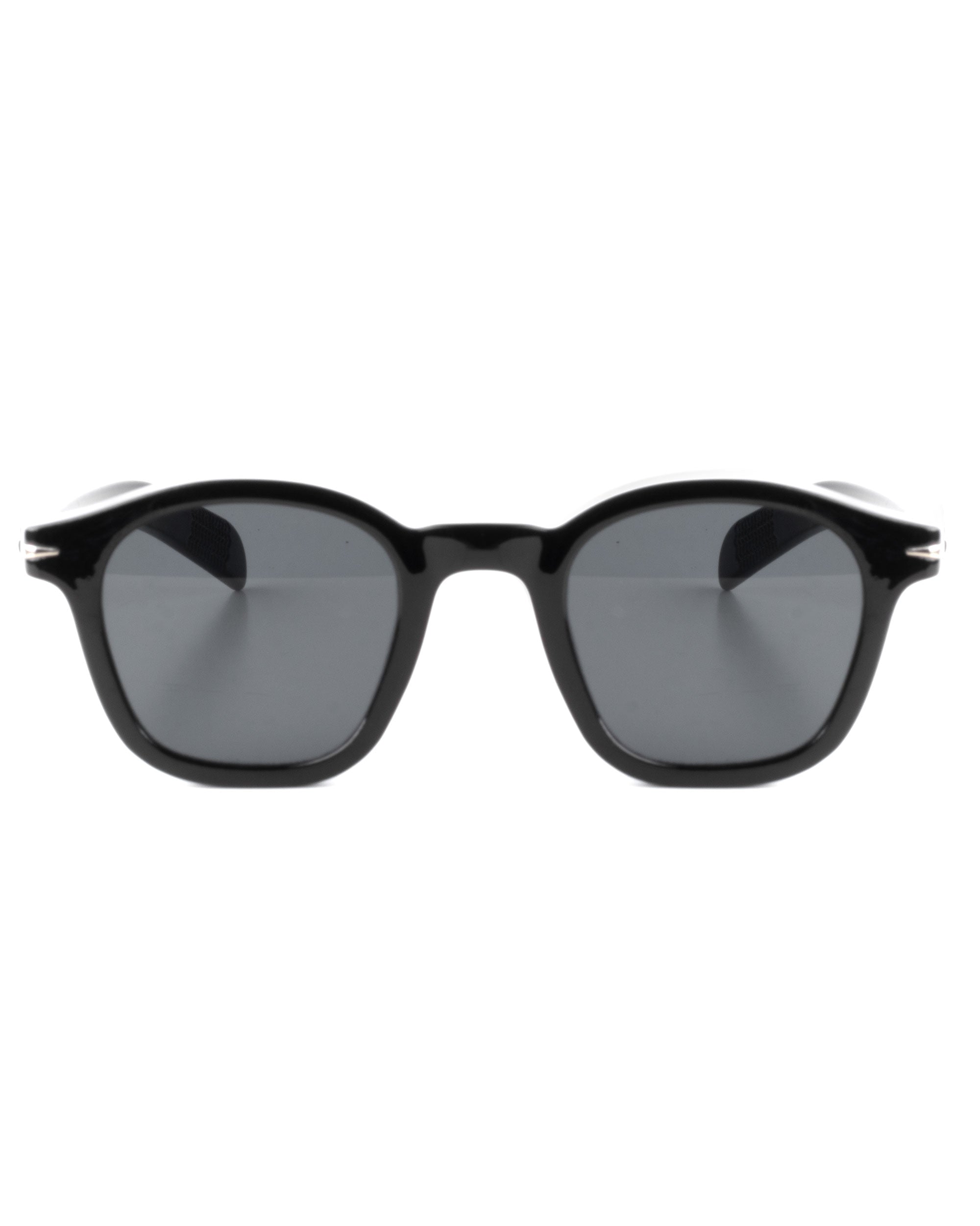 Occhiali da Sole Uomo Unisex Sunglasses Ovali Classici Moderni Nero GIOSAL-OC1093A