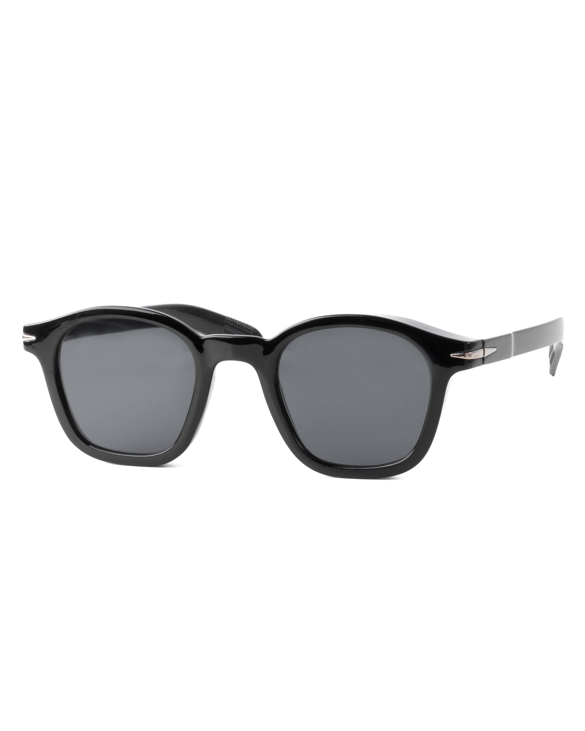 Occhiali da Sole Uomo Unisex Sunglasses Ovali Classici Moderni Nero GIOSAL-OC1093A