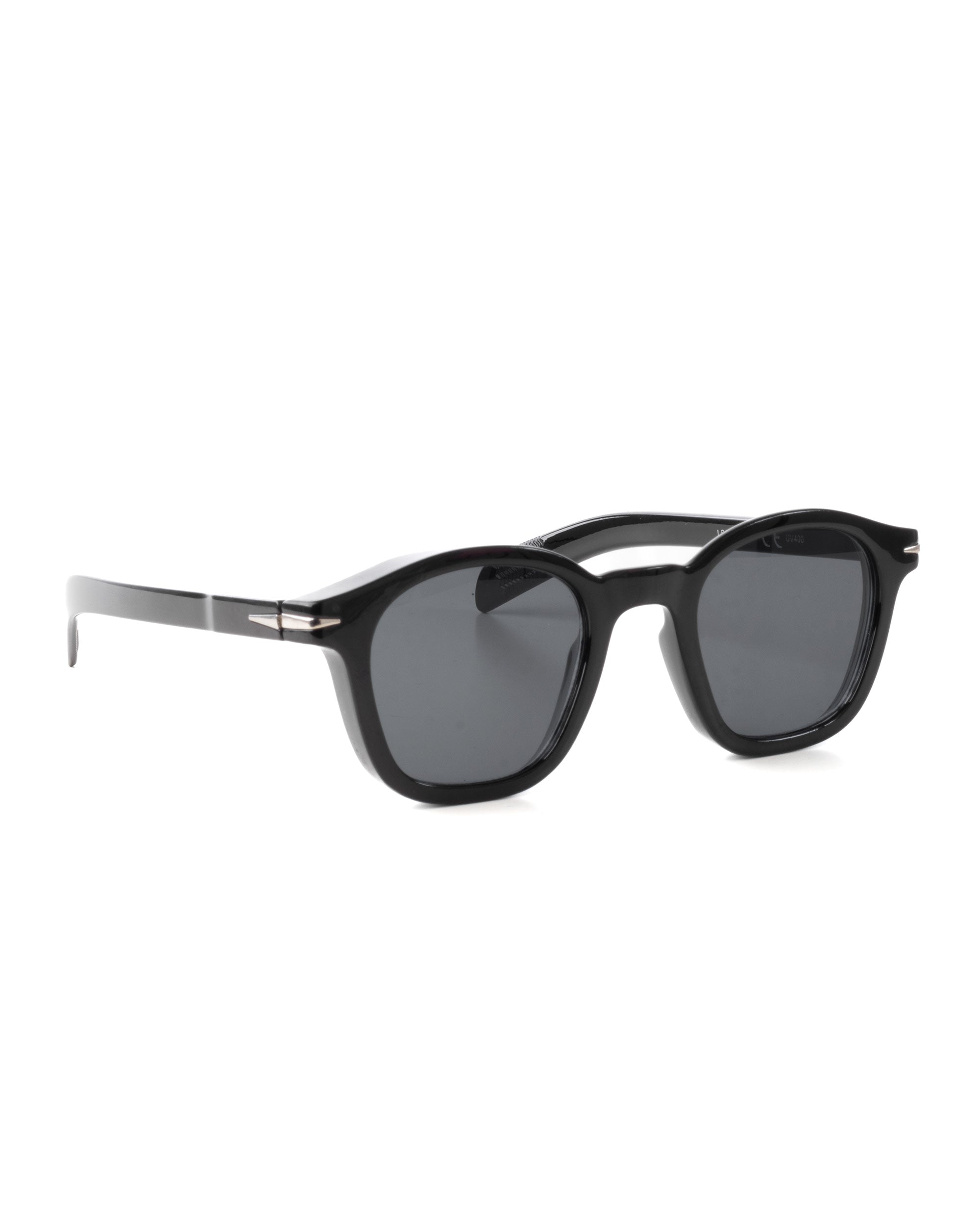 Occhiali da Sole Uomo Unisex Sunglasses Ovali Classici Moderni Nero GIOSAL-OC1093A