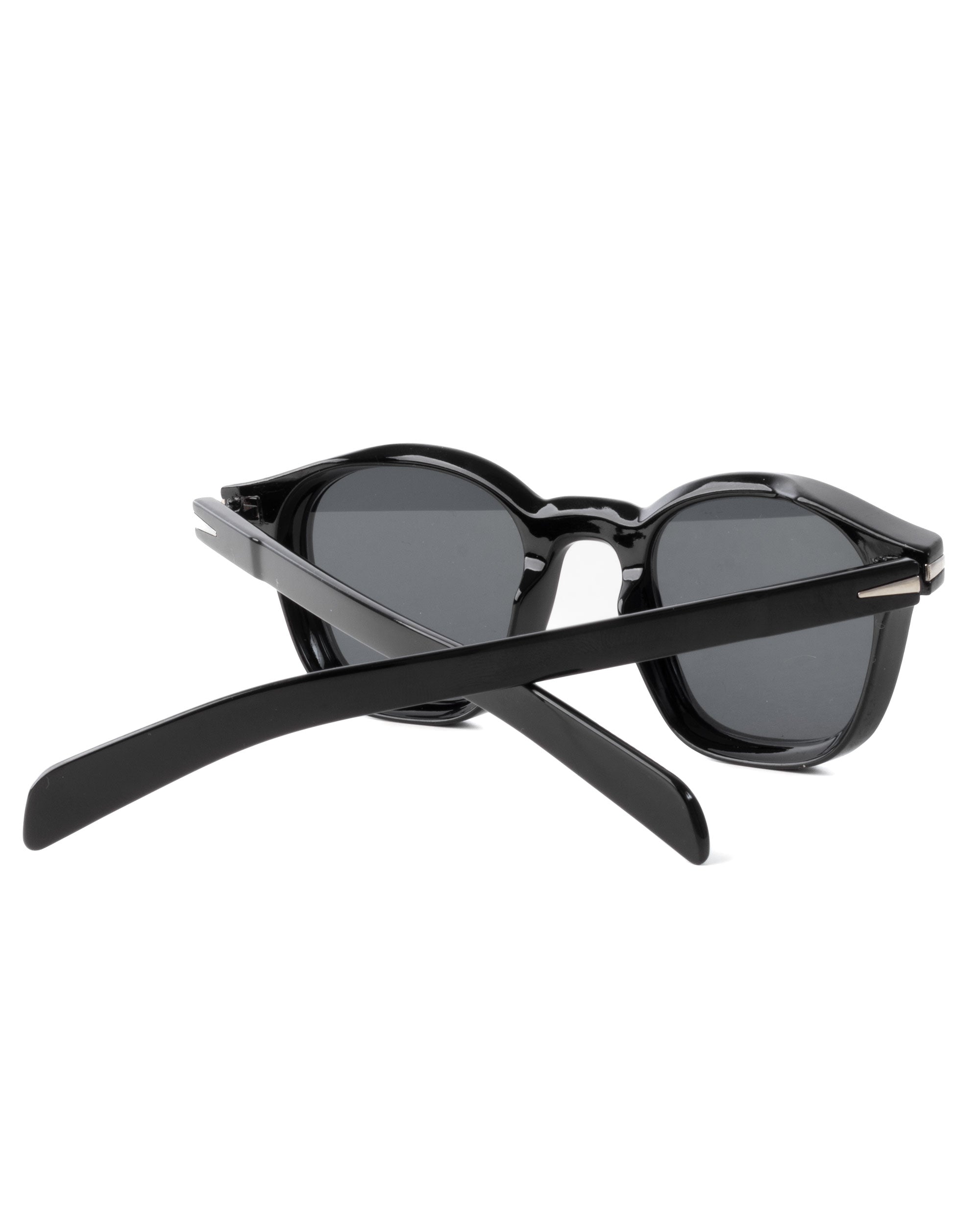 Occhiali da Sole Uomo Unisex Sunglasses Ovali Classici Moderni Nero GIOSAL-OC1093A