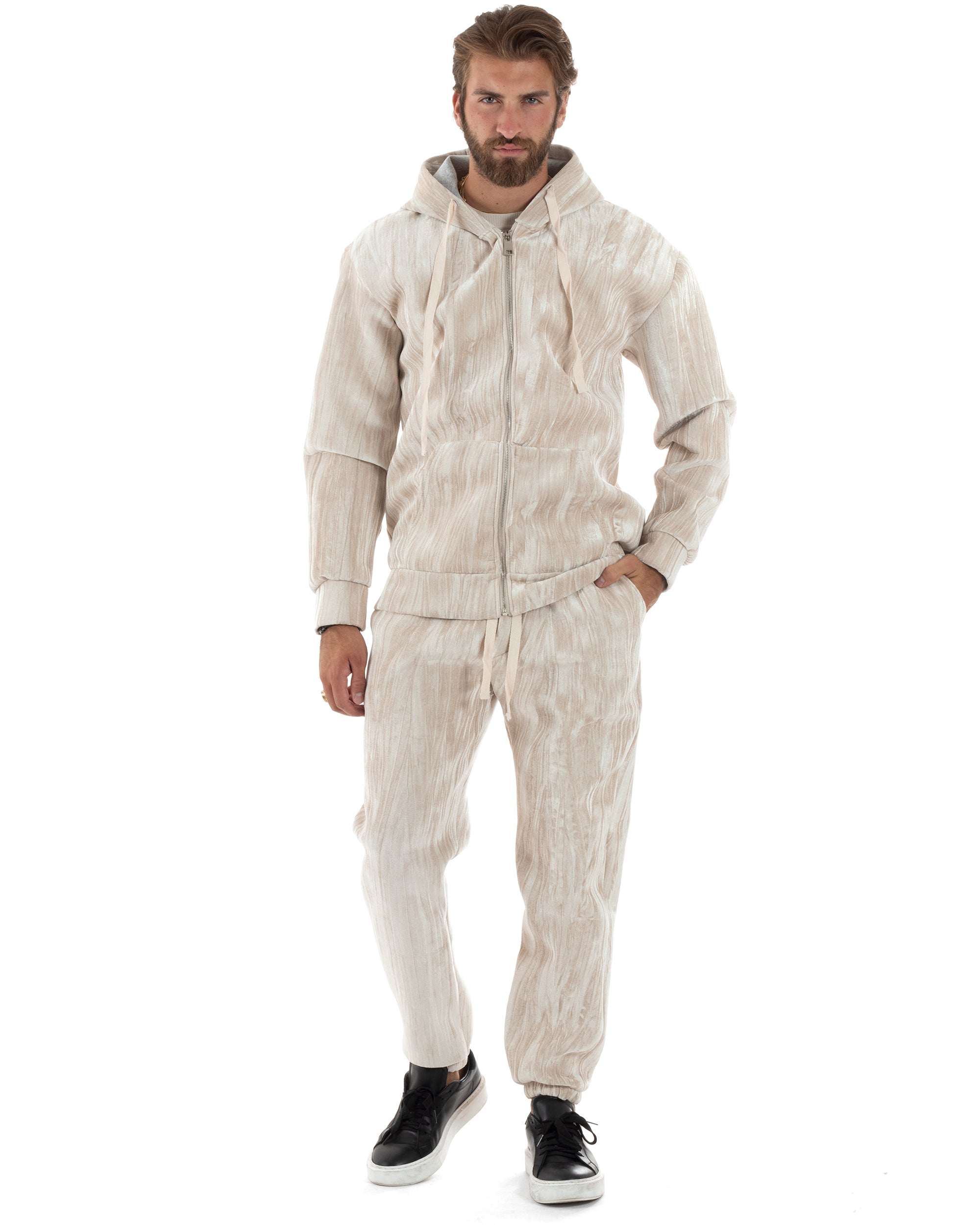 Tute Uomo Tute Da Casa Felpate Completo Tuta Uomo Velluto