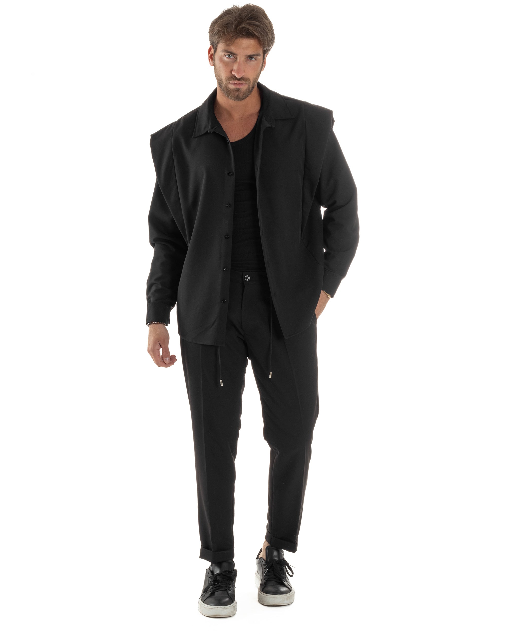 Coordinato Viscosa Regular Fit OU2502A