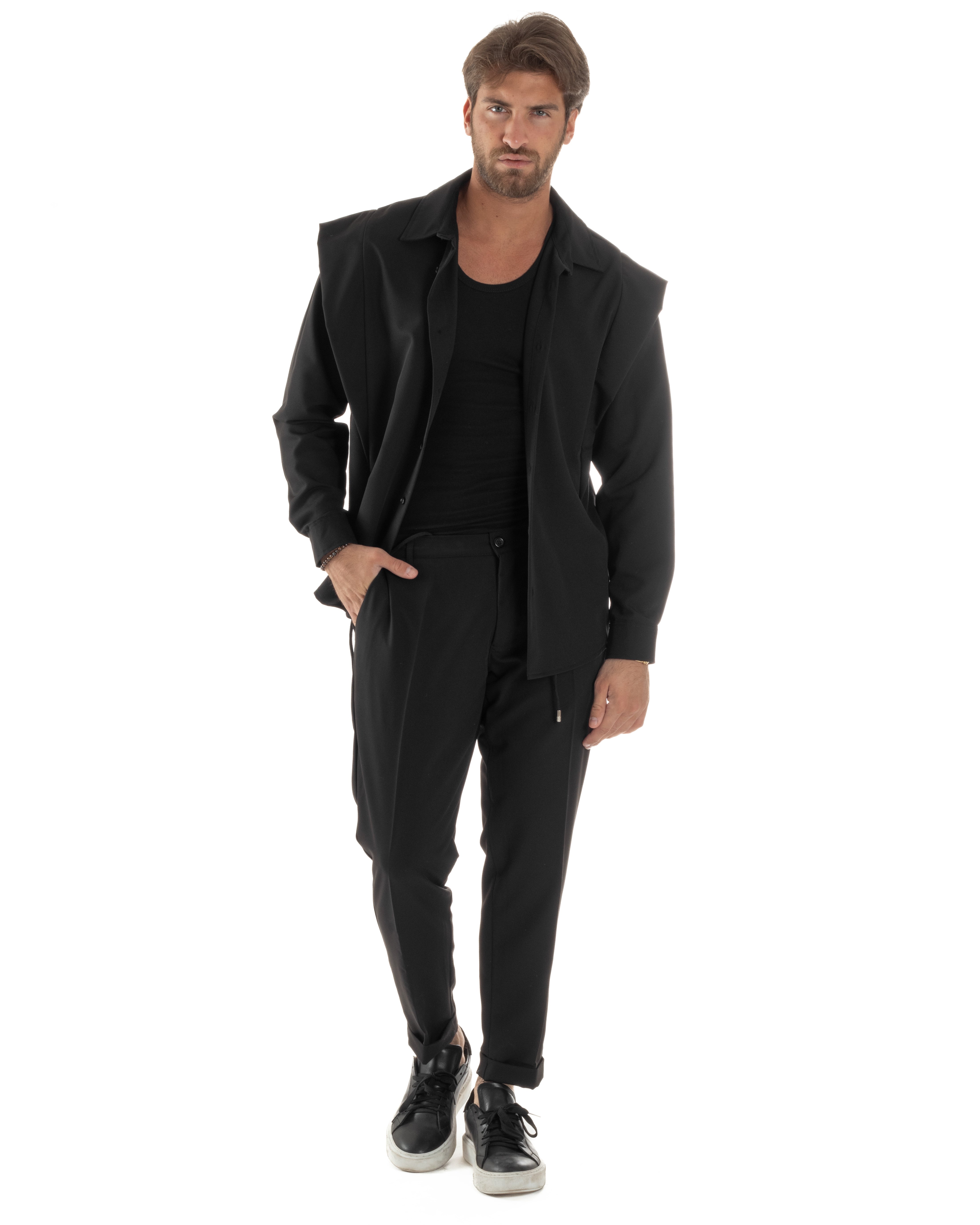 Coordinato Viscosa Regular Fit OU2502A