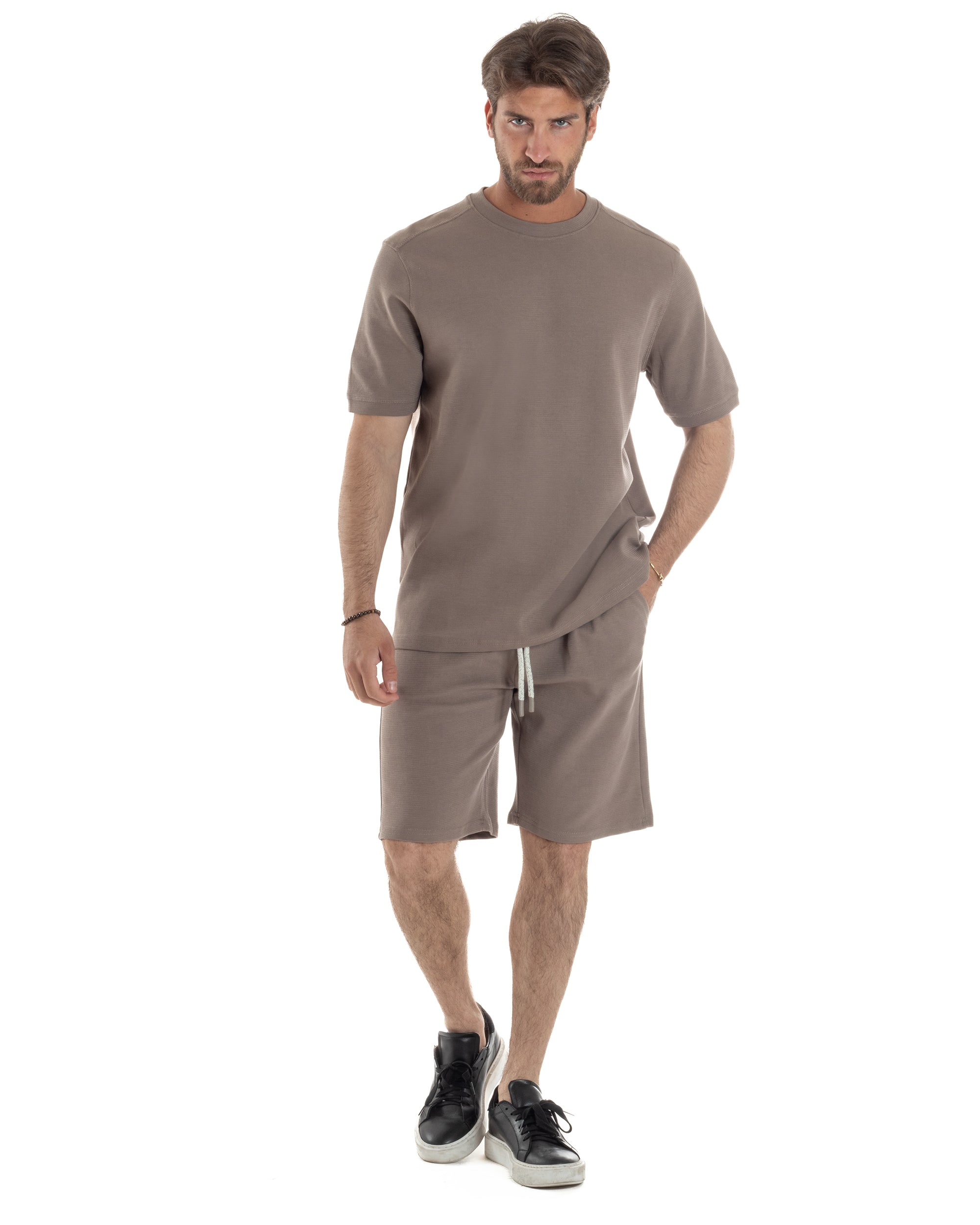 Coordinato Tuta Cotone Regular Fit OU2503A