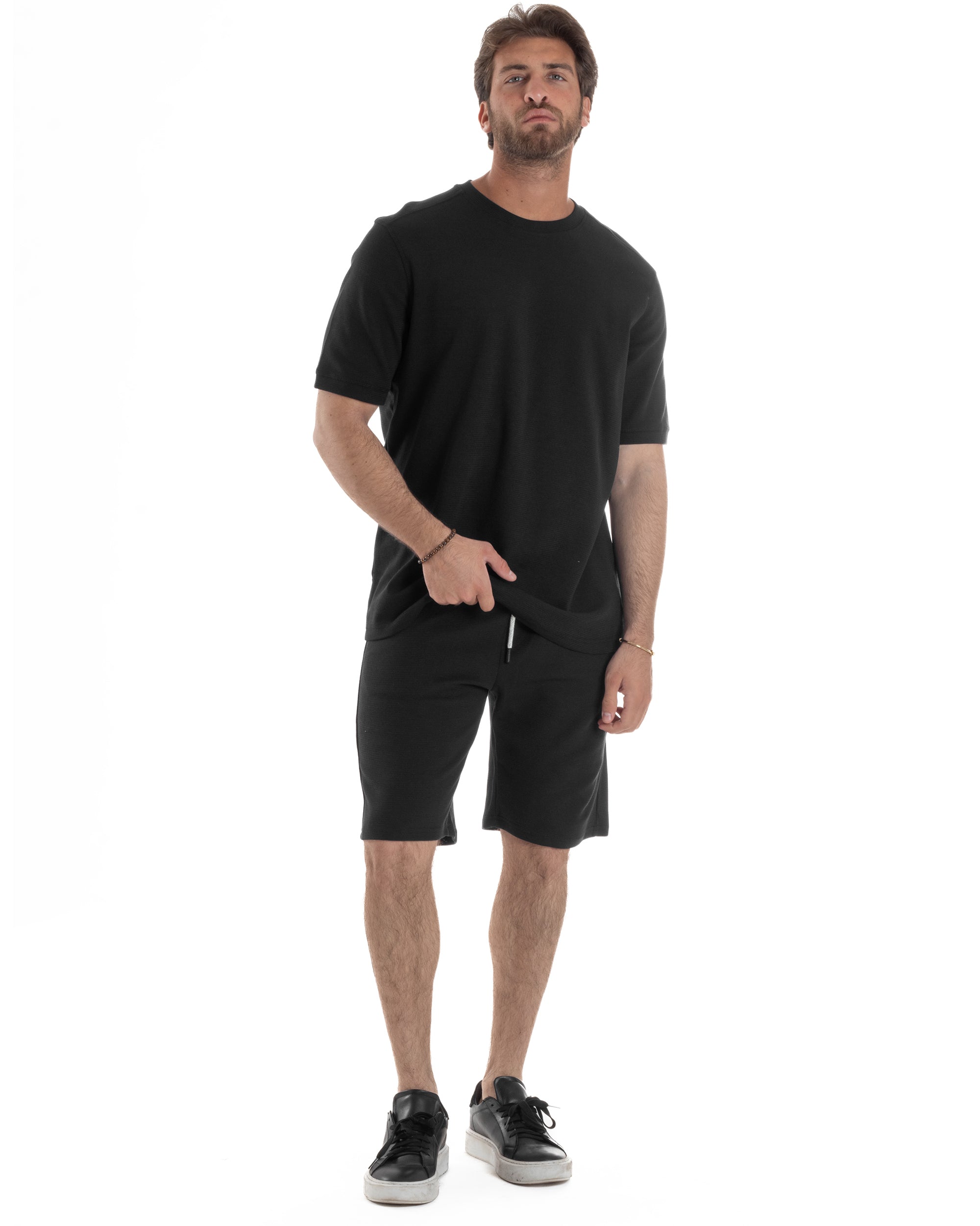 Coordinato Tuta Cotone Regular Fit OU2504A