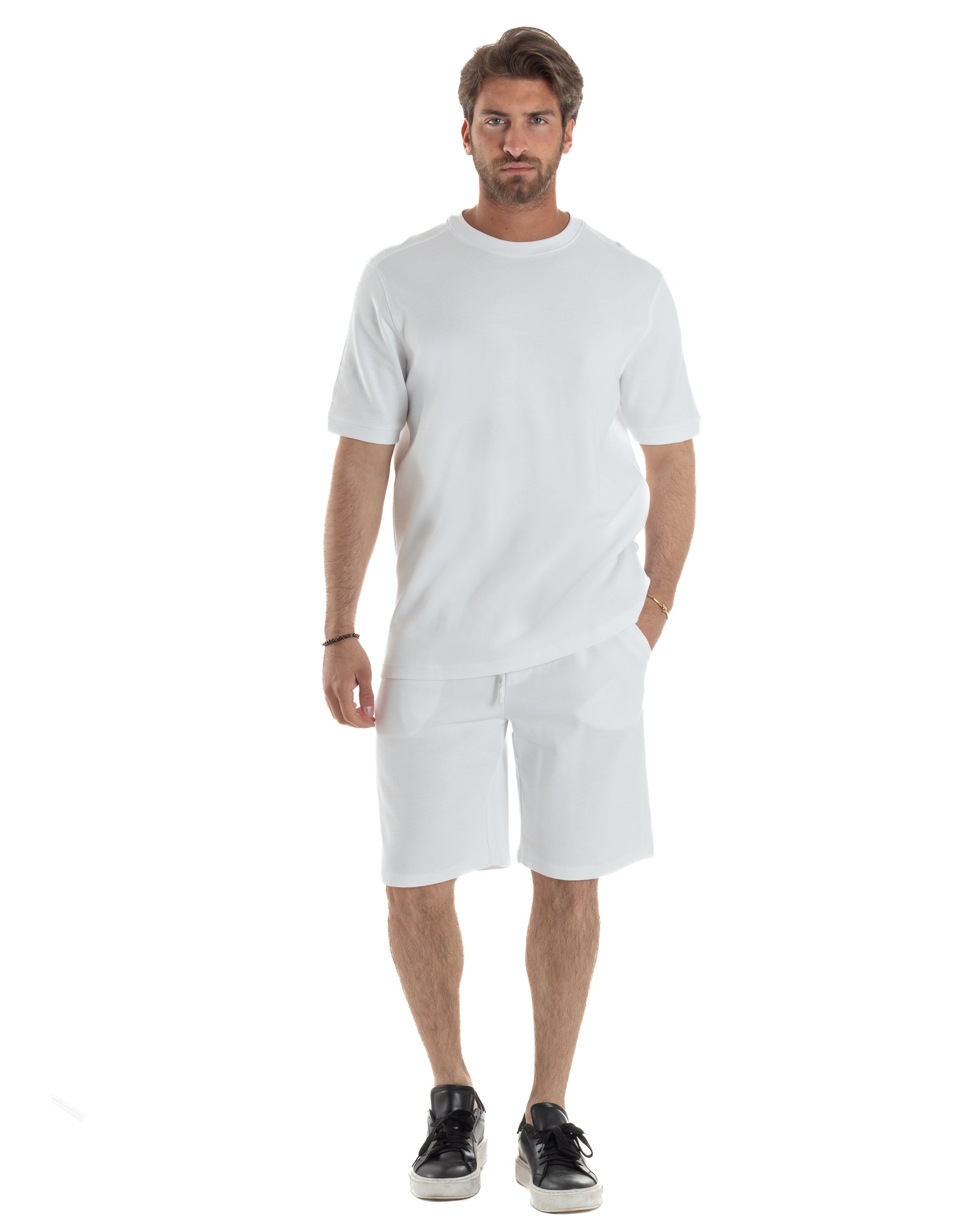 Coordinato Tuta Cotone Regular Fit OU2505A