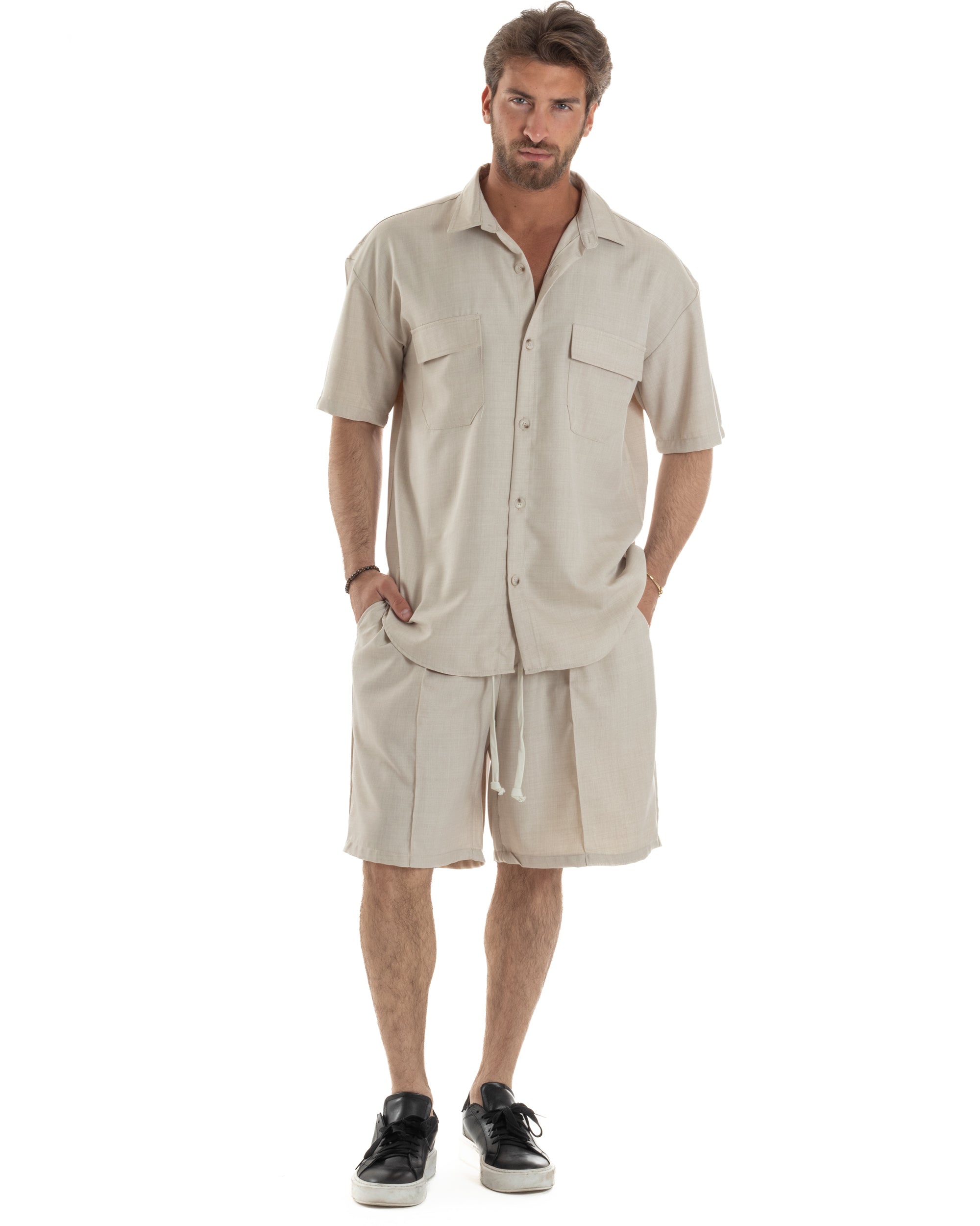 Coordinato Viscosa Relaxed Fit OU2507A