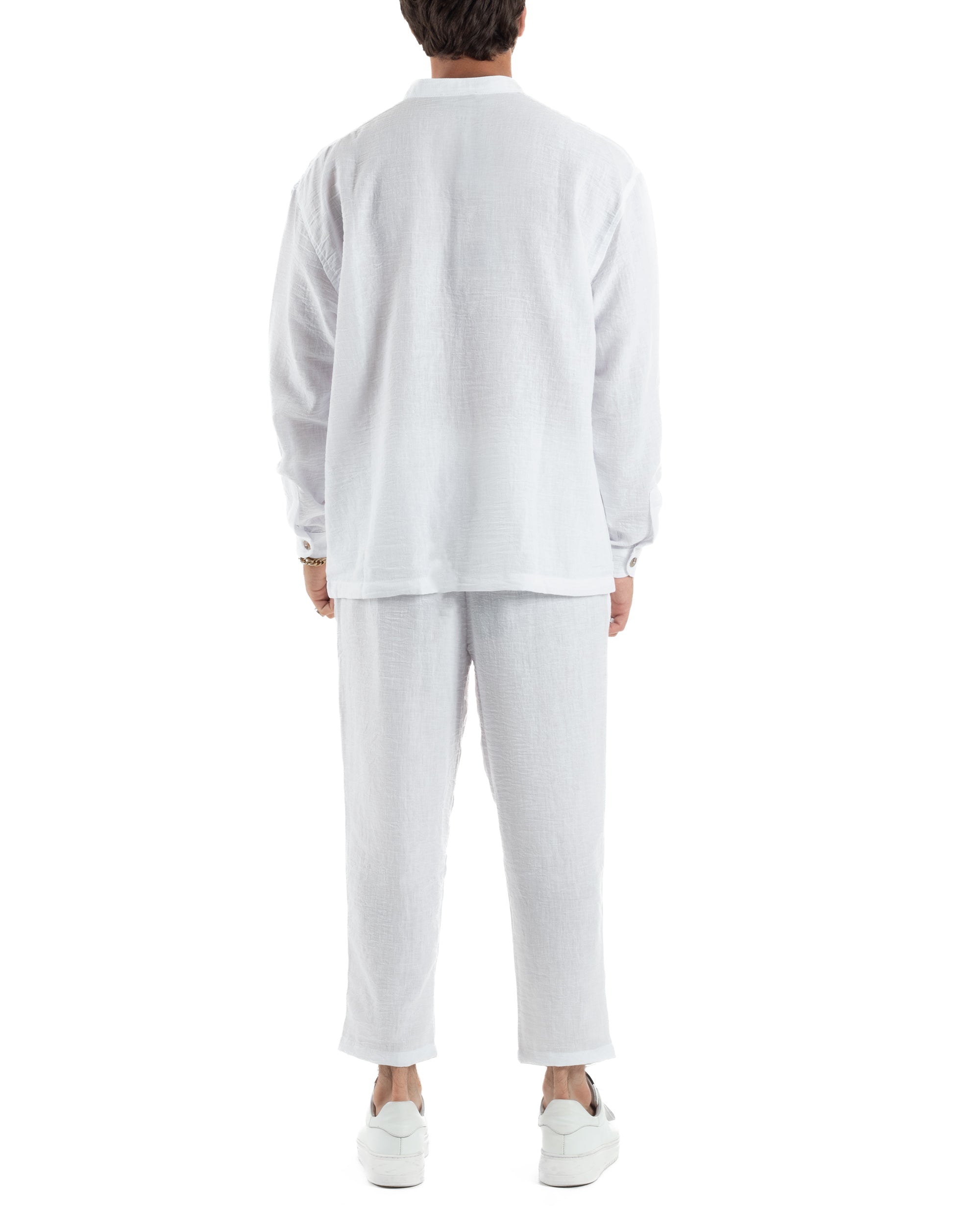 Coordinato Camicia Jogger Fiammato OU2514A