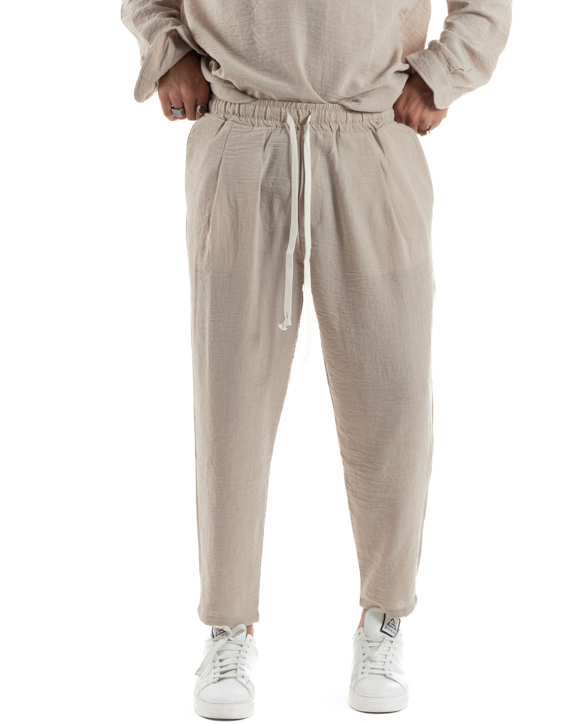 Coordinato Camicia Jogger Fiammato OU2516A