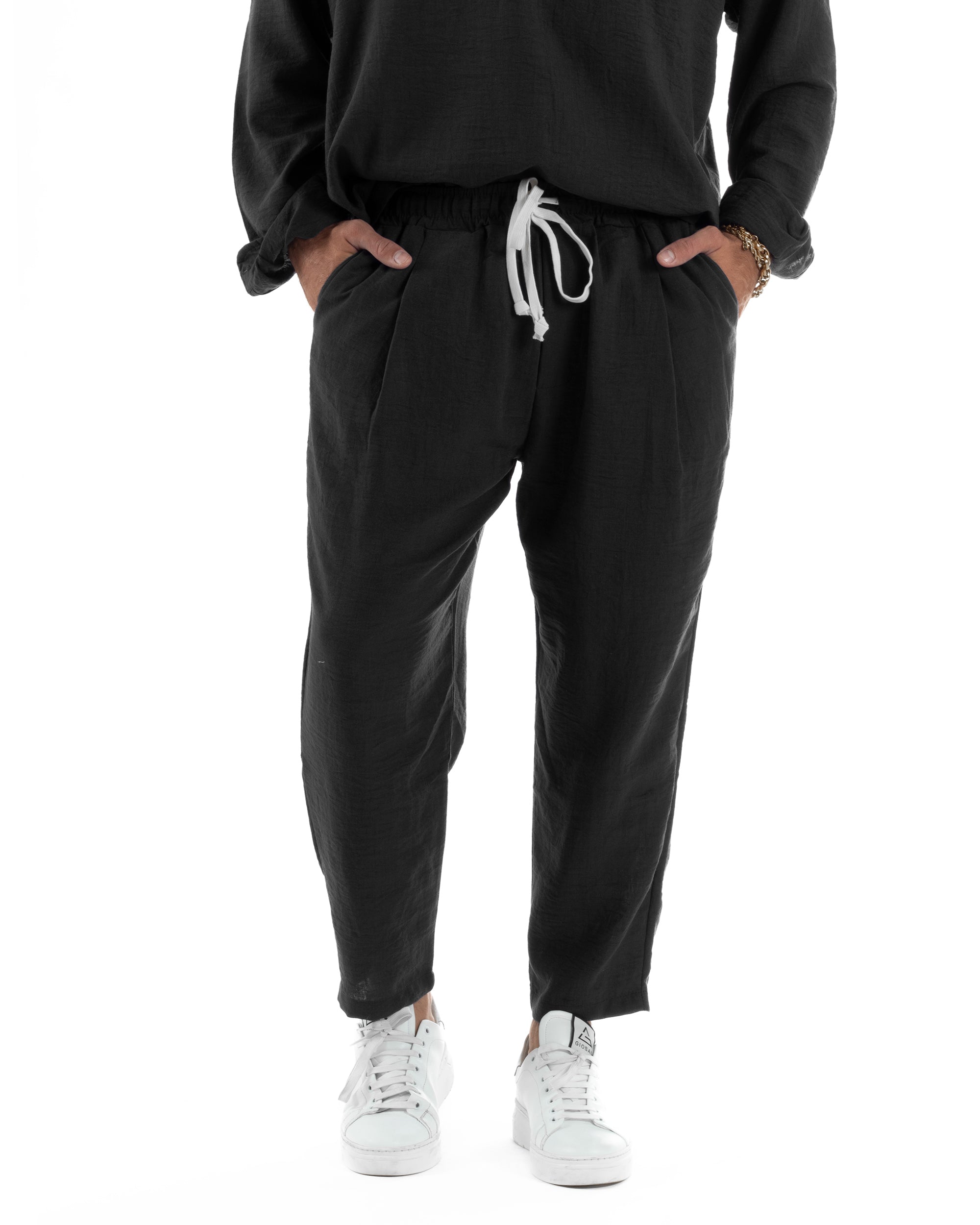 Coordinato Camicia Jogger Fiammato OU2517A