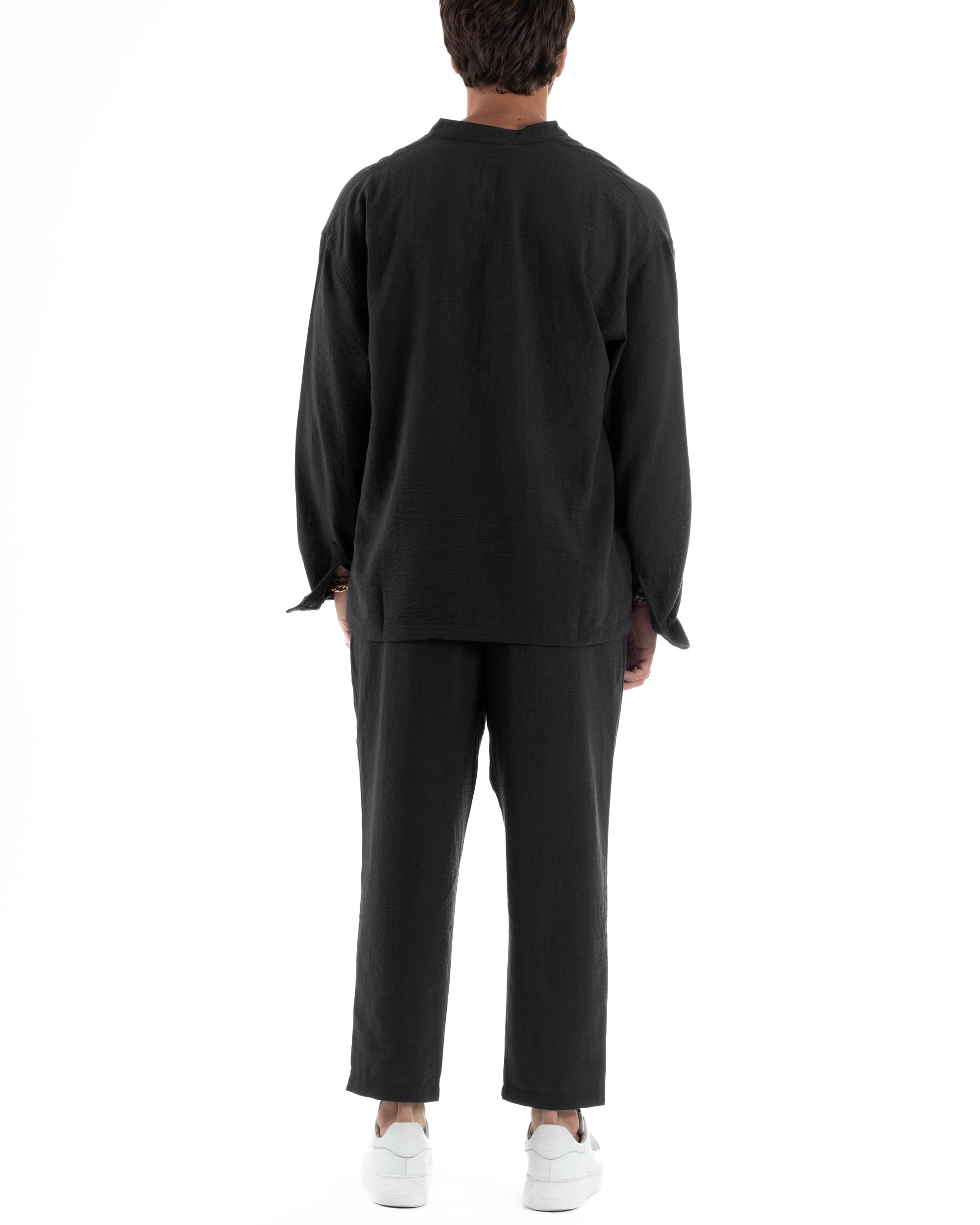 Coordinato Camicia Jogger Fiammato OU2517A