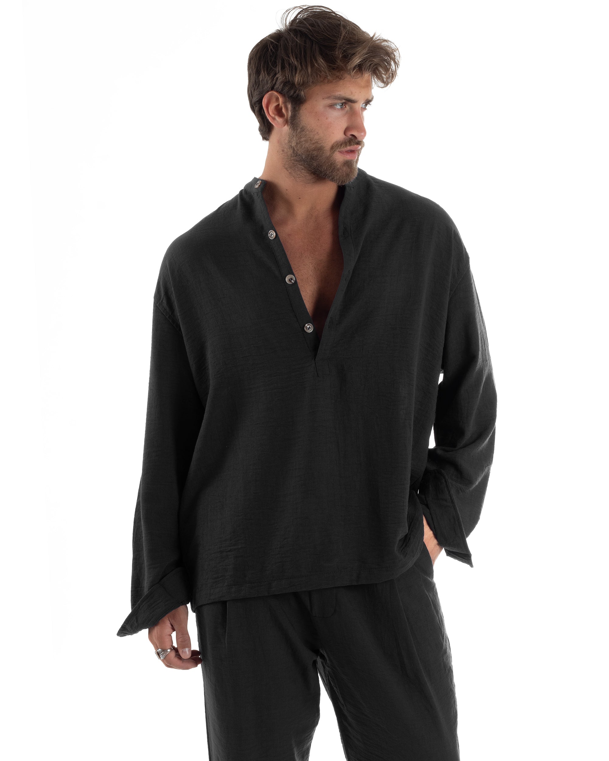 Coordinato Camicia Jogger Fiammato OU2517A