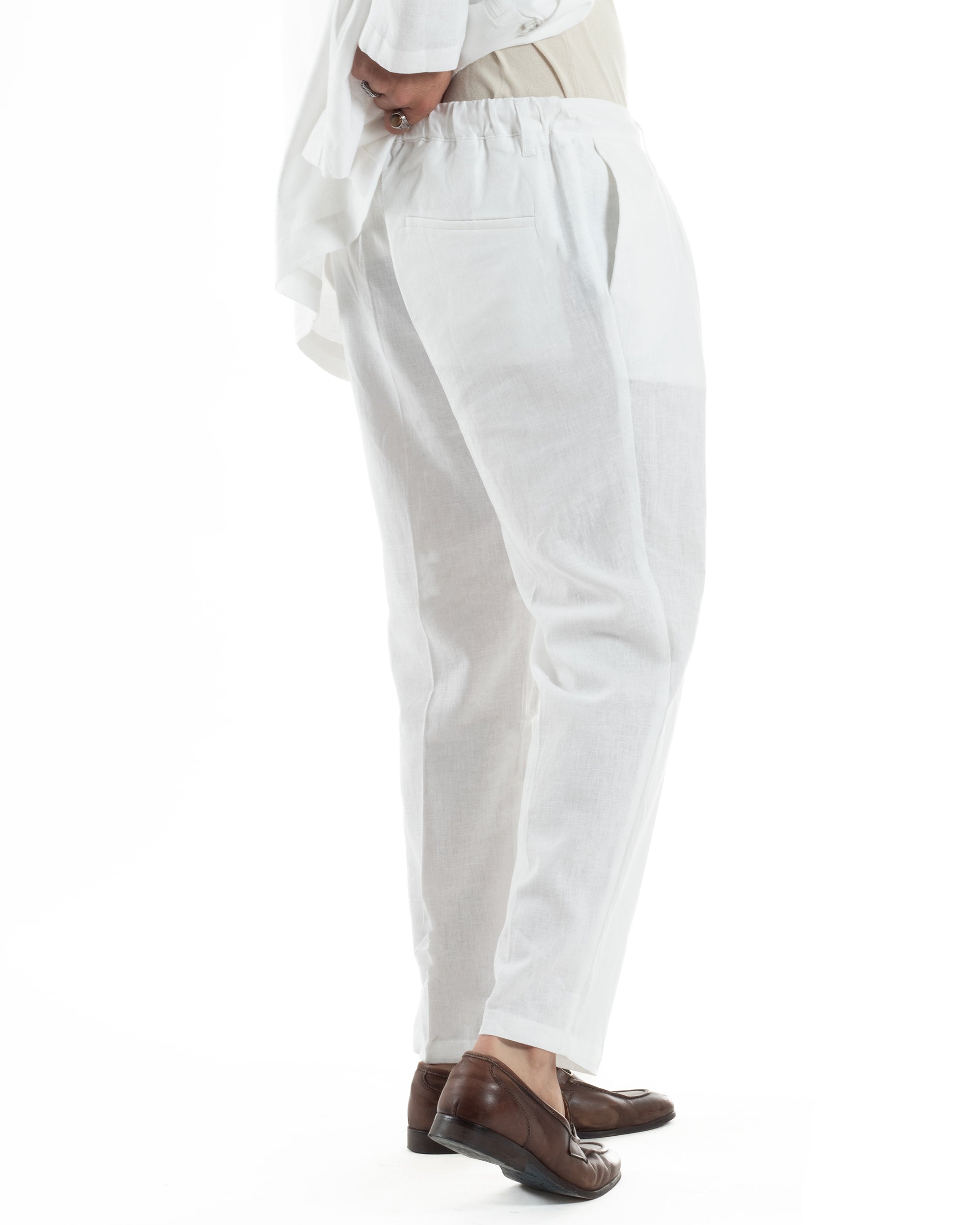 Completo Giacca Pantaloni Lino OU2519A