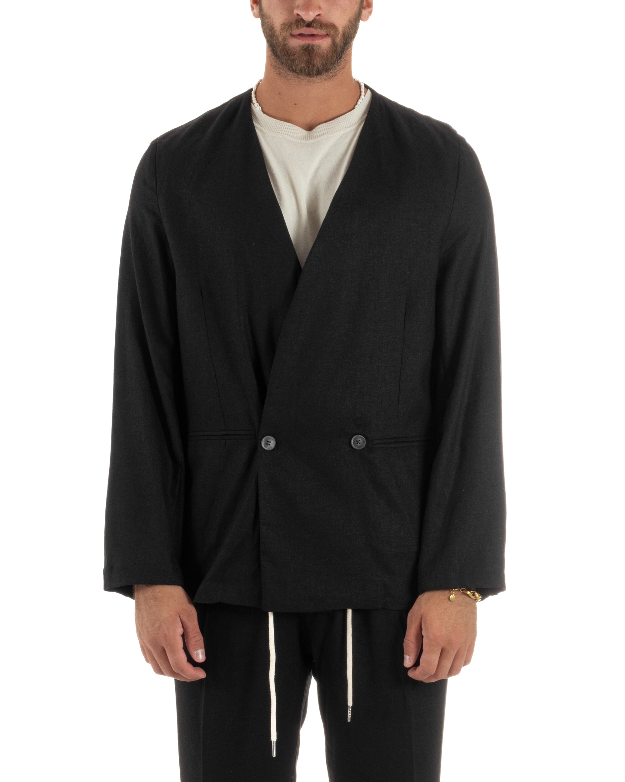 Completo Giacca Pantaloni Lino OU2521A