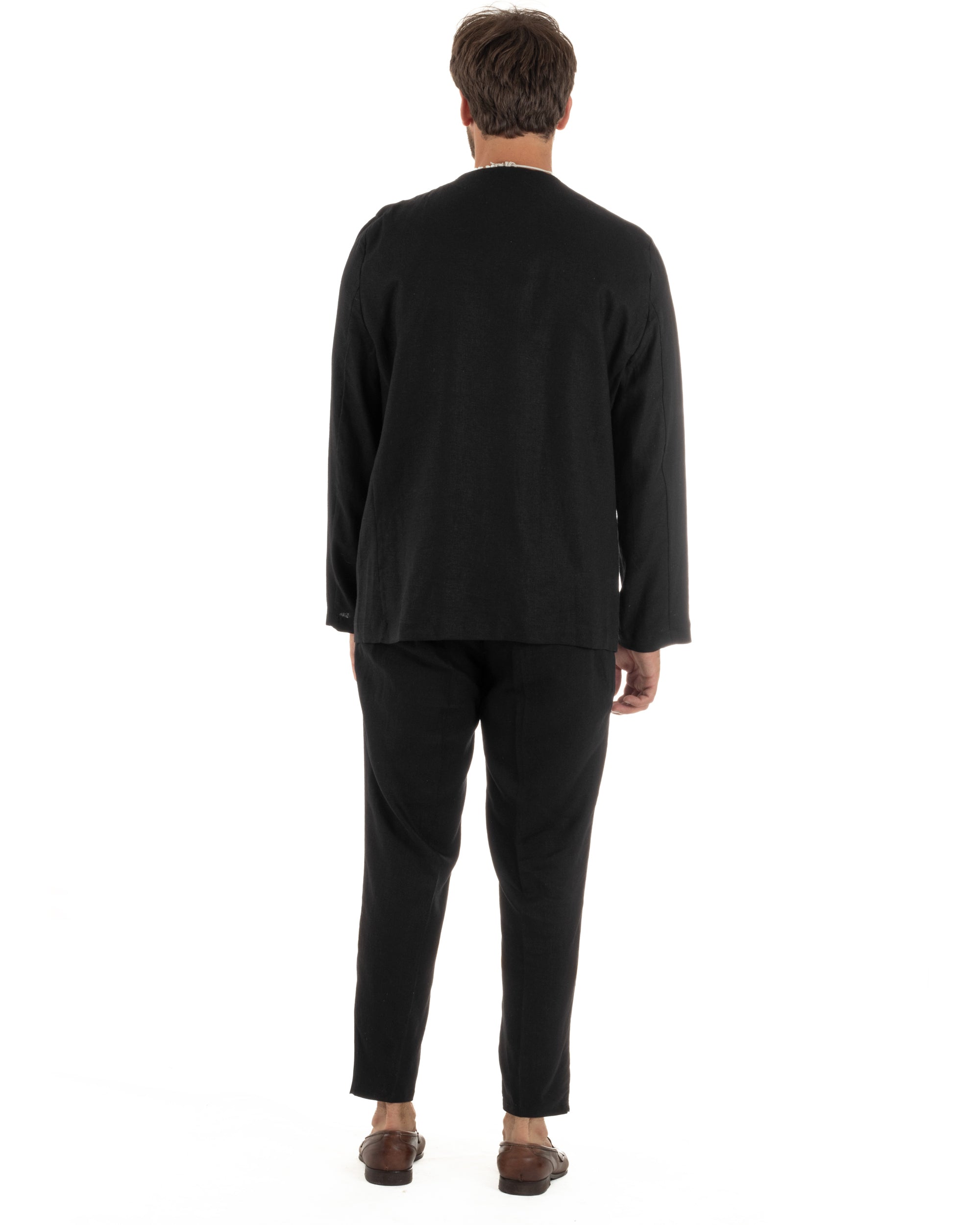 Completo Giacca Pantaloni Lino OU2521A