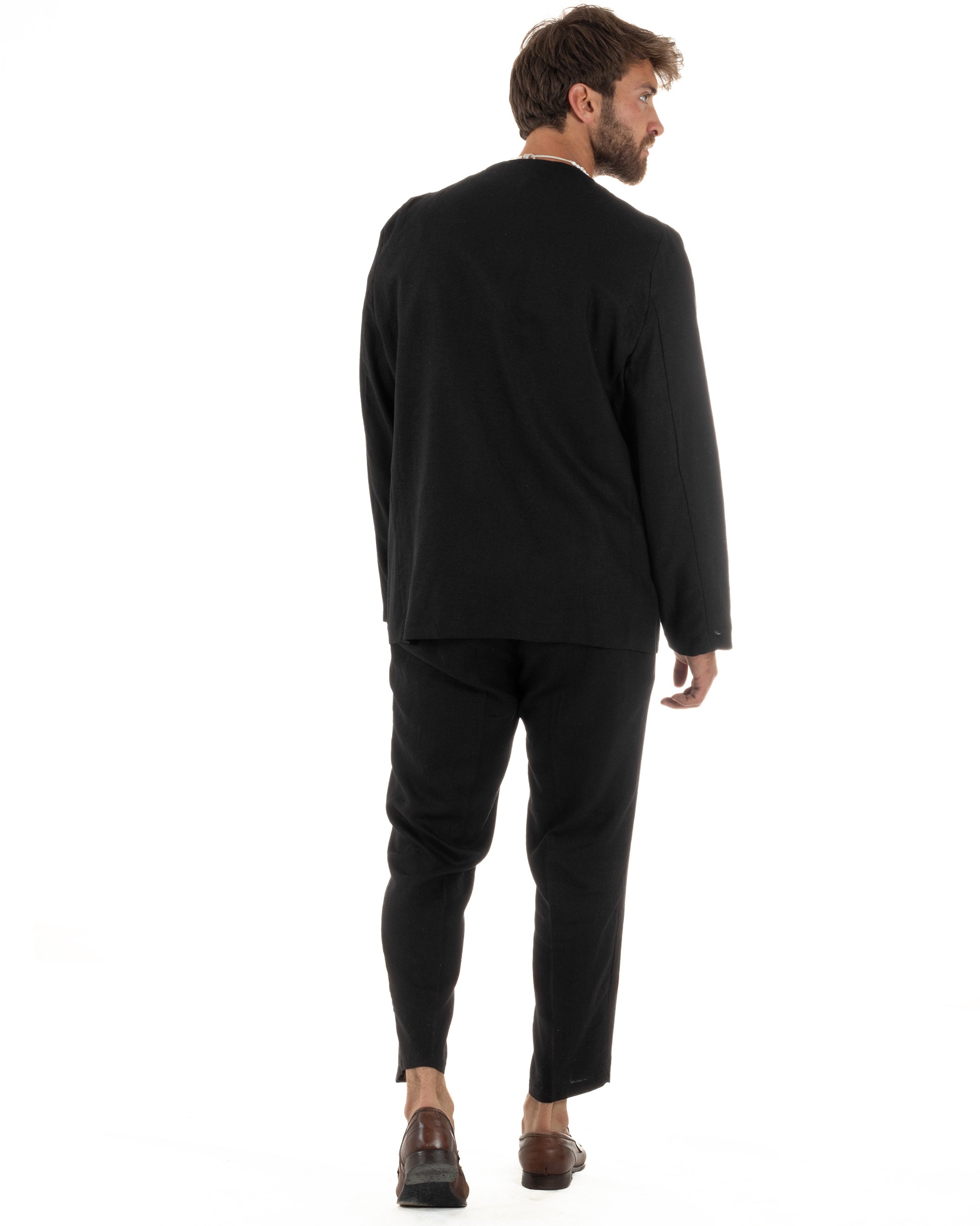 Completo Giacca Pantaloni Lino OU2521A