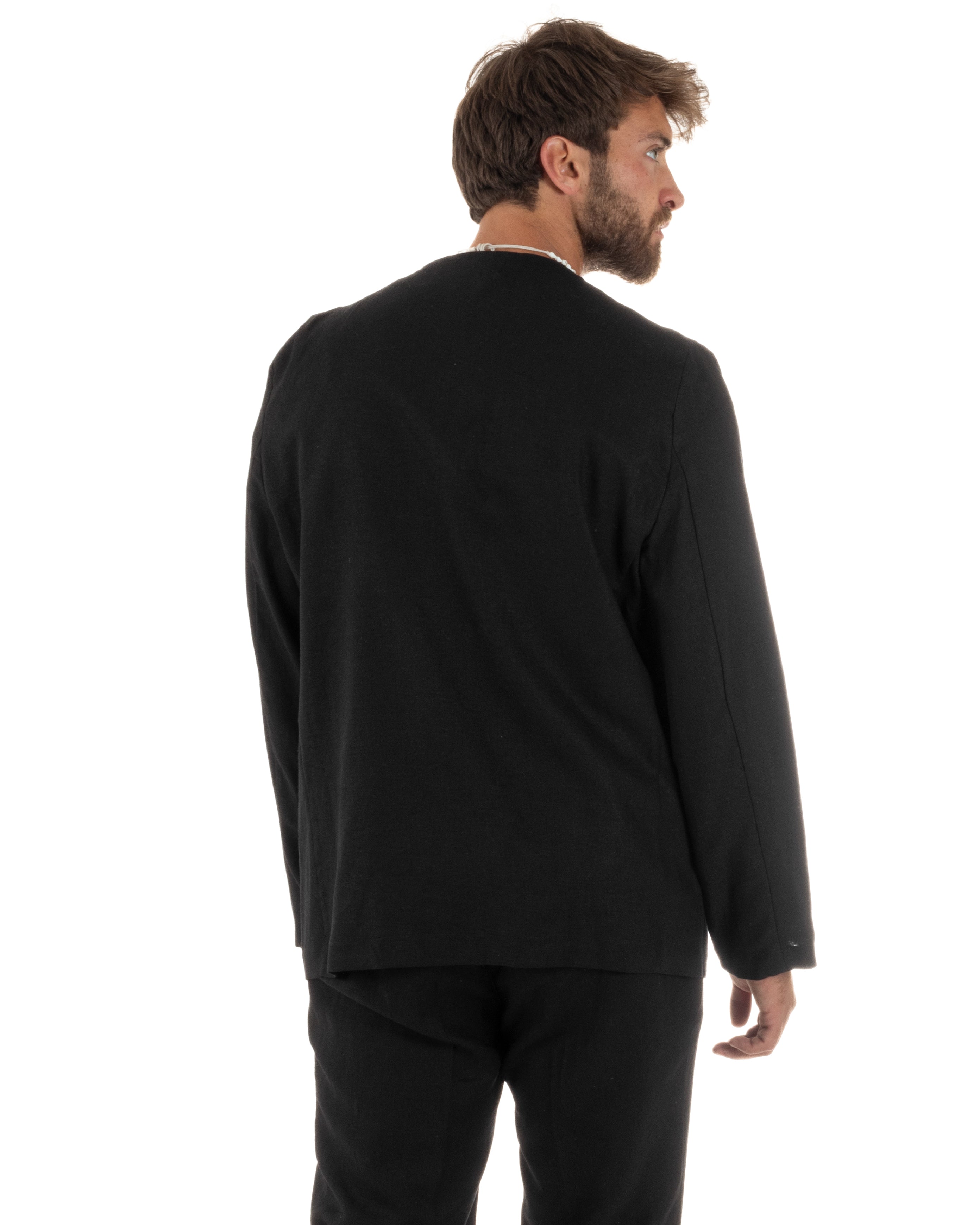 Completo Giacca Pantaloni Lino OU2521A