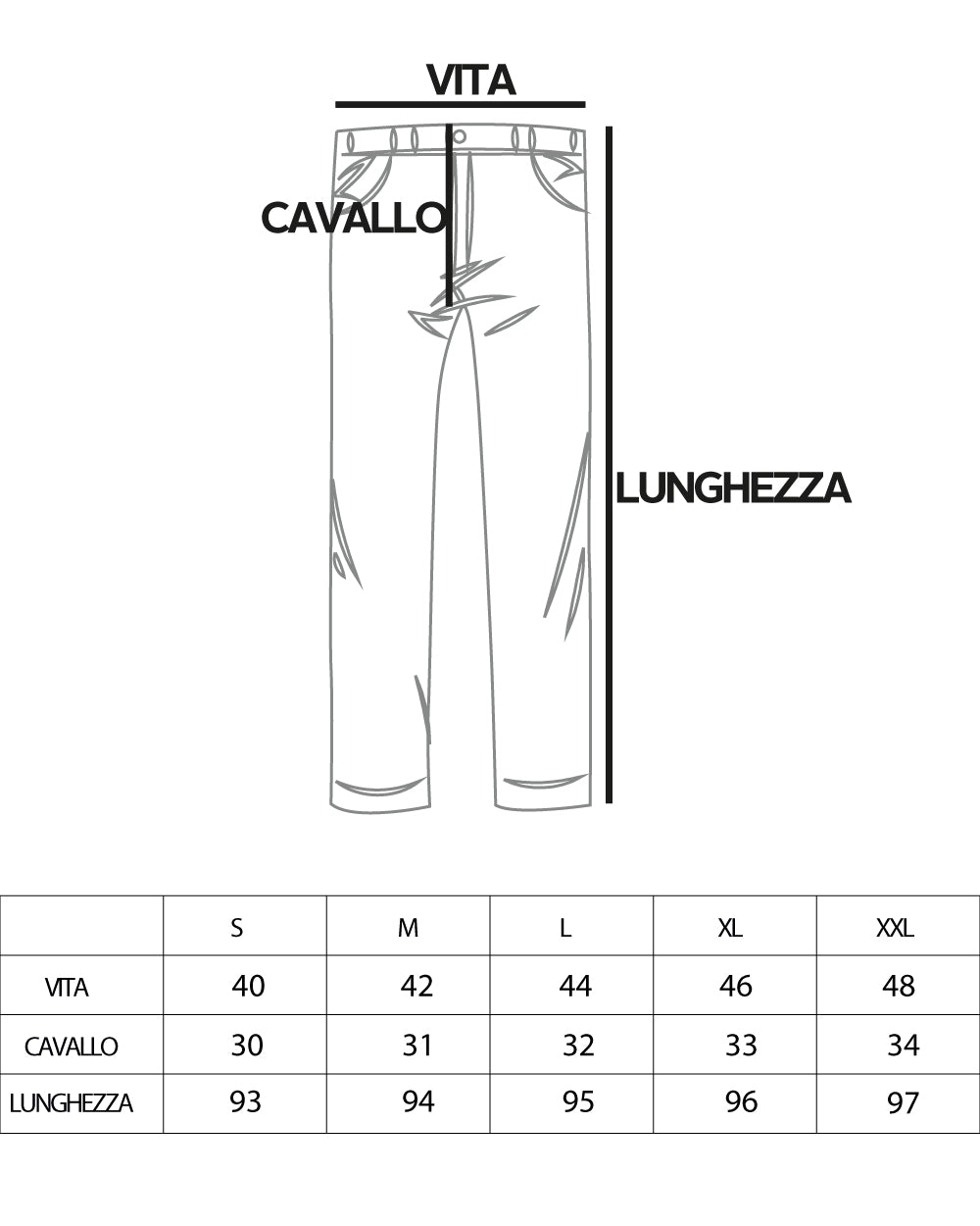 Pantaloni Uomo Lungo Wide Leg Largo Casual Elegante Tinta Unita Nero GIOSAL-P5849A