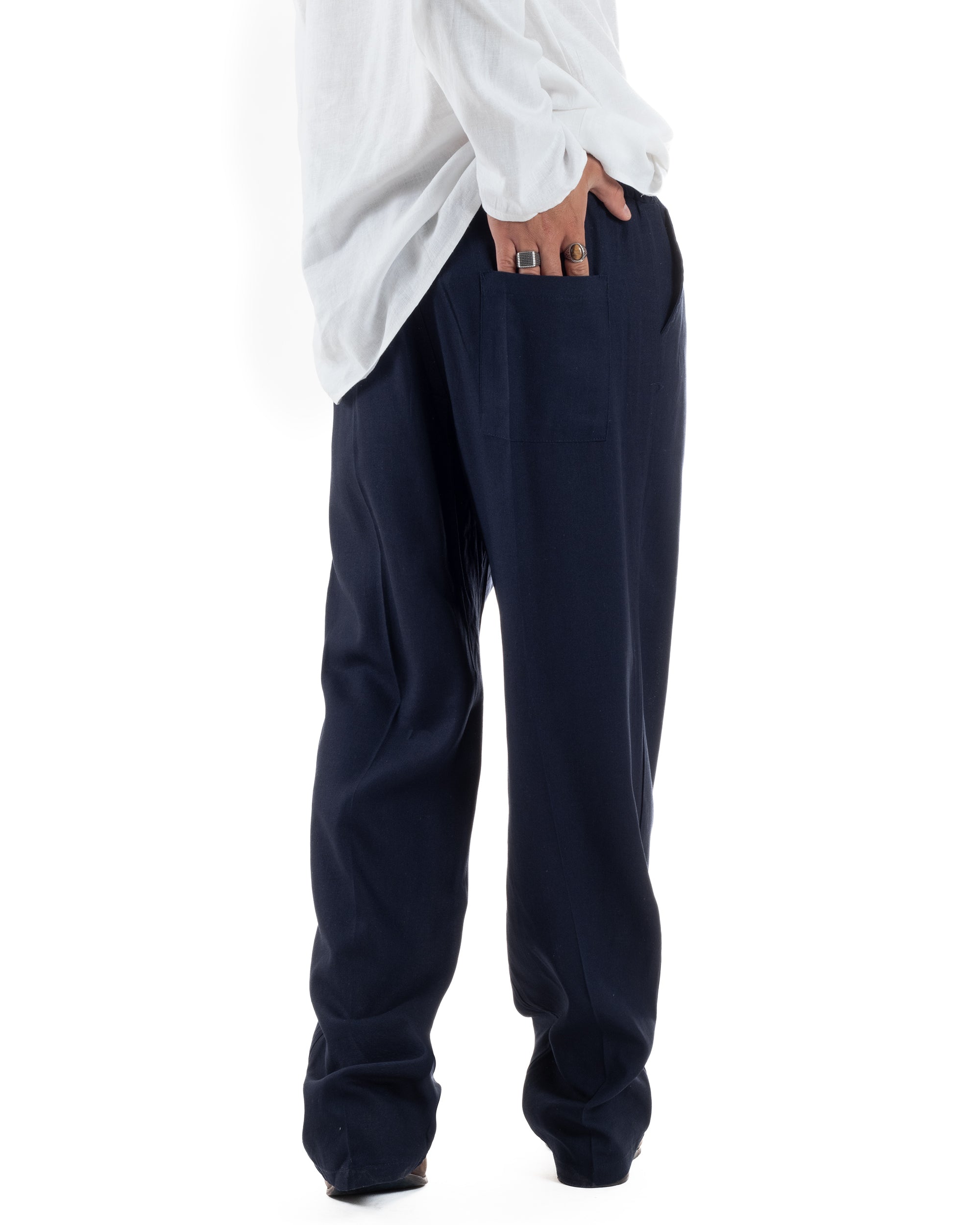 Pantalaccio Lino Baggy Fit P6302A