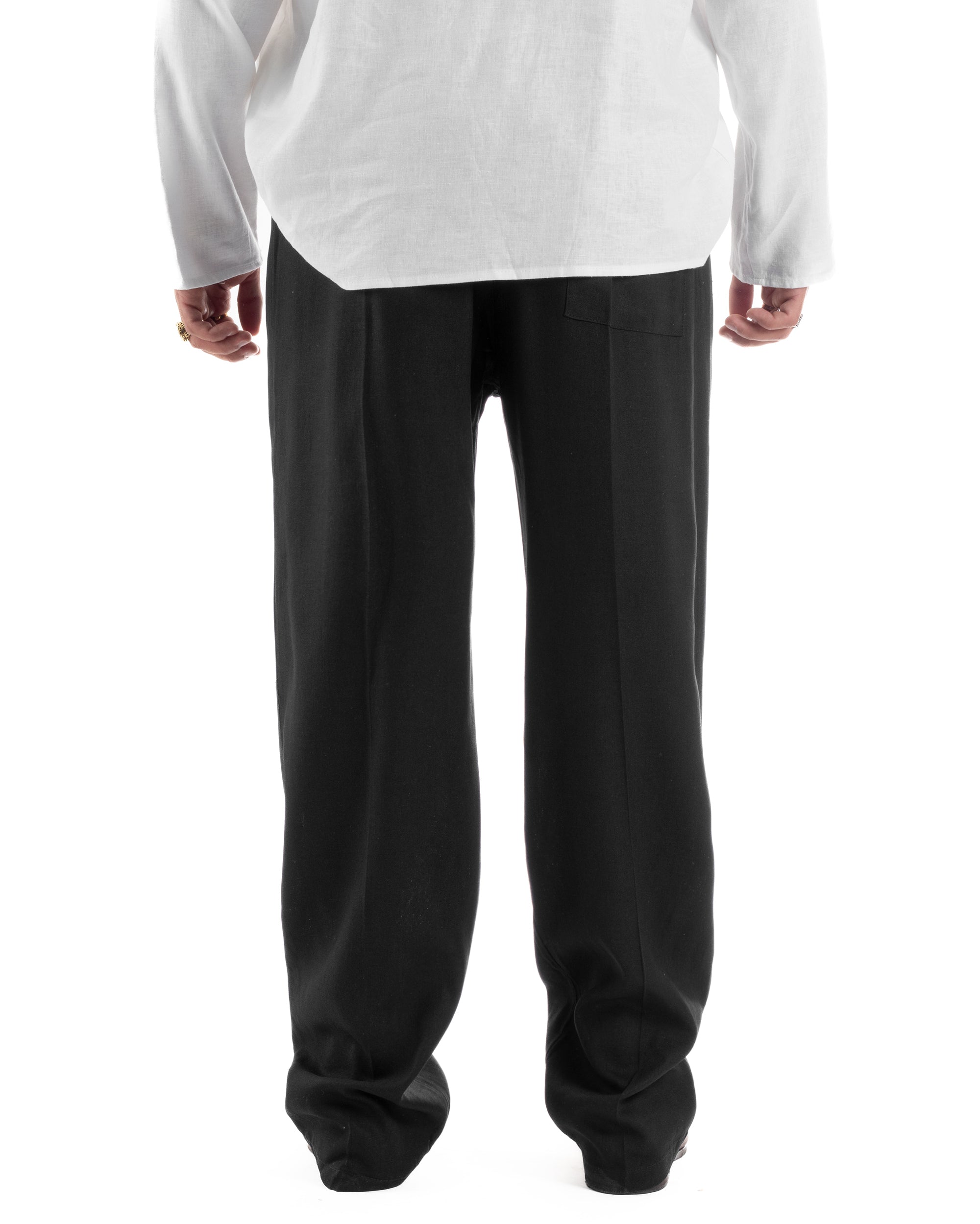 Pantalaccio Lino Baggy Fit P6304A