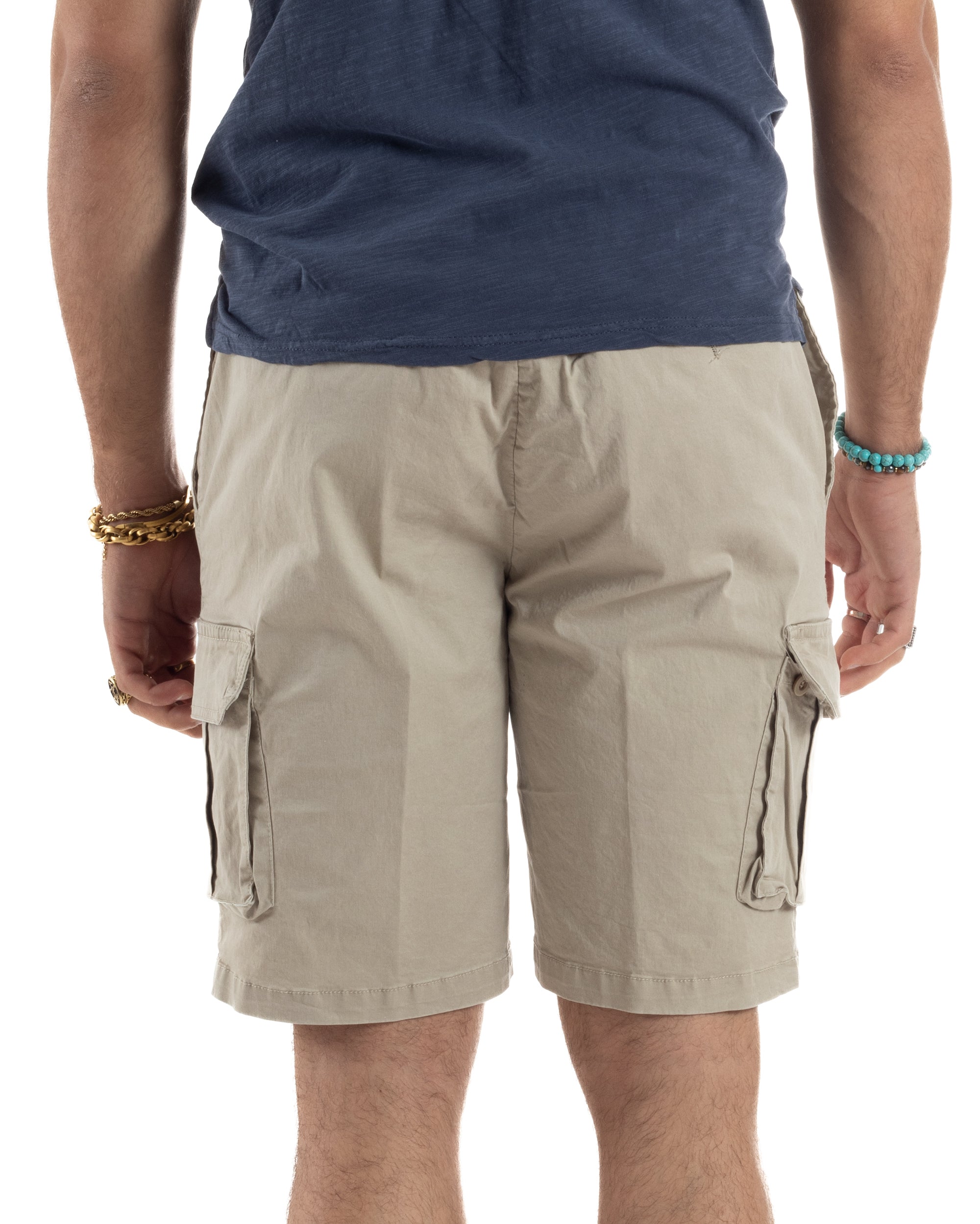 Bermuda Cargo Cotone Regular Fit PC1985A