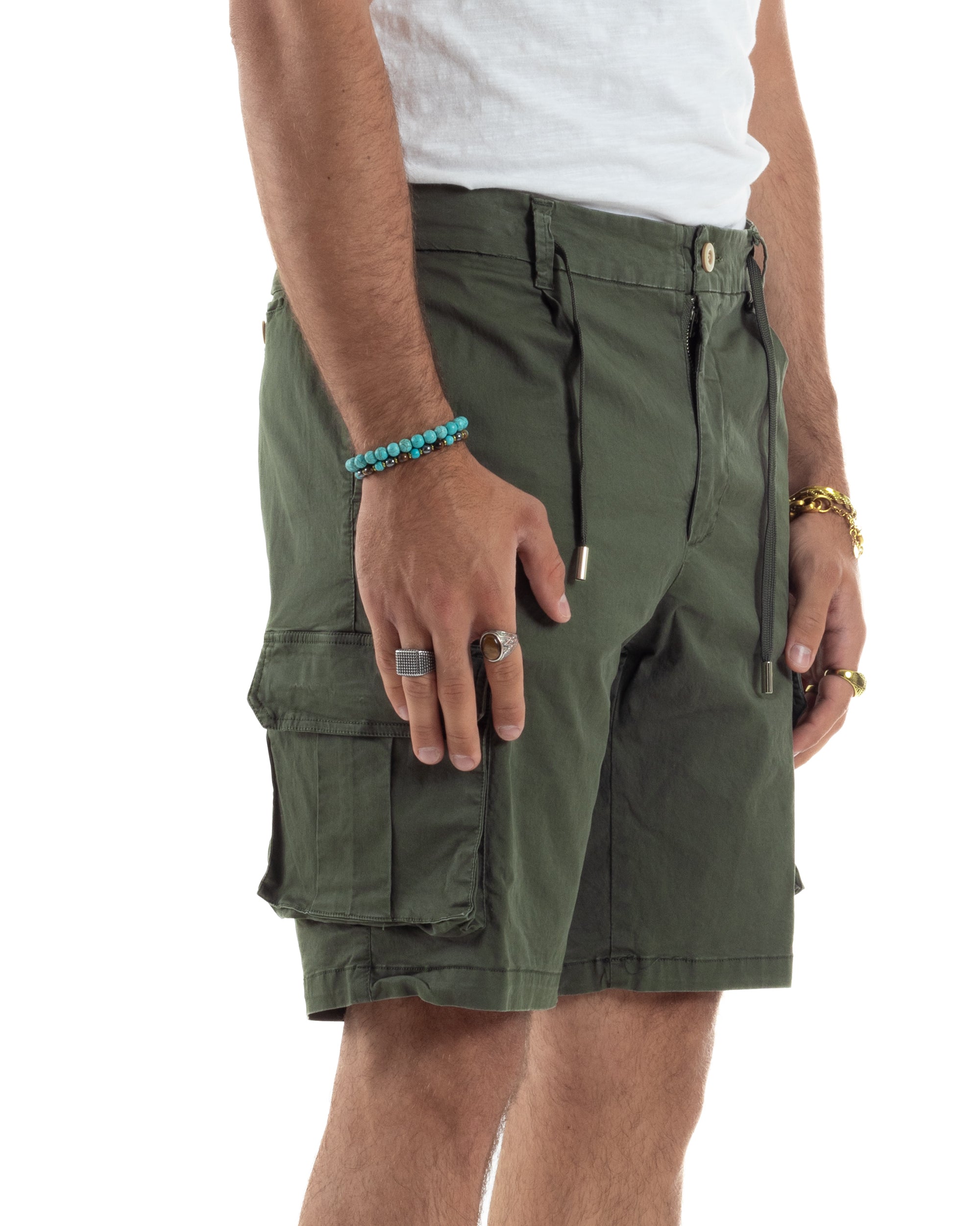 Bermuda Cargo Cotone Regular Fit PC1986A