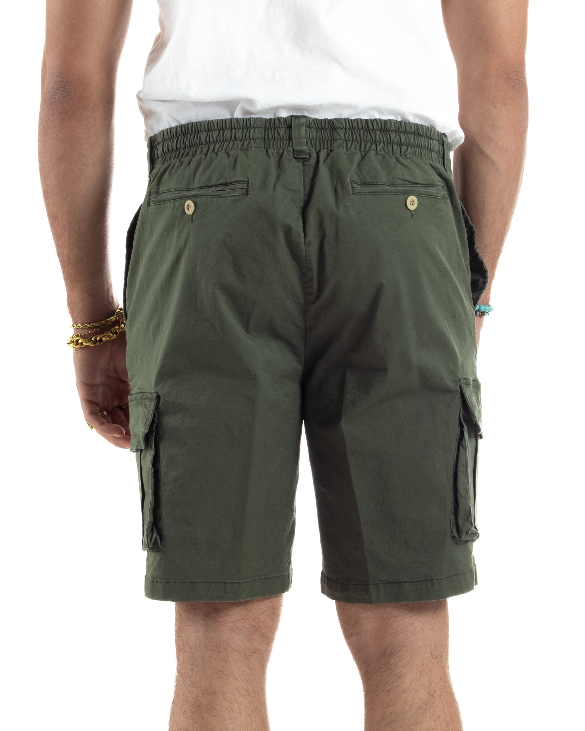 Bermuda Cargo Cotone Regular Fit PC1986A