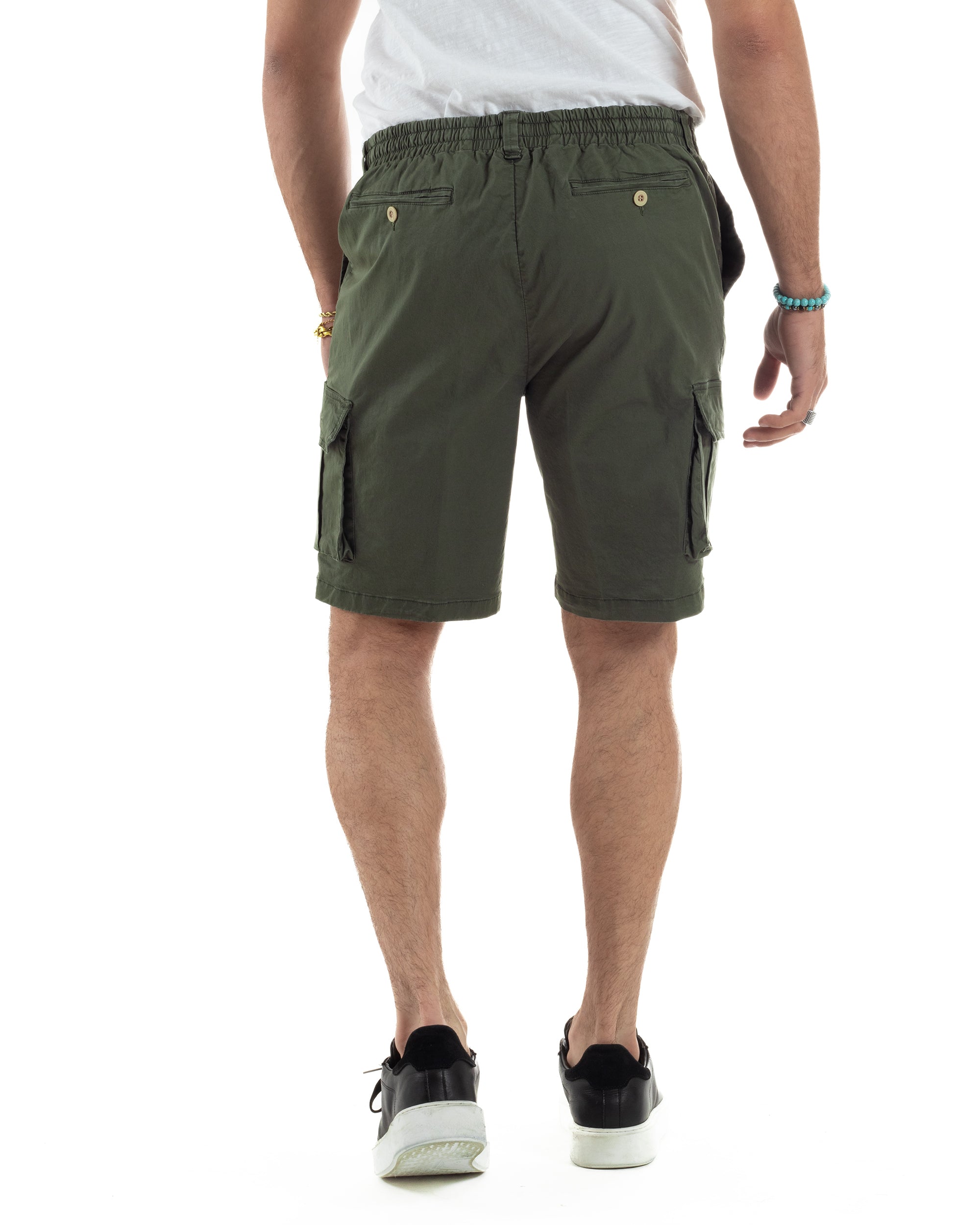 Bermuda Cargo Cotone Regular Fit PC1986A