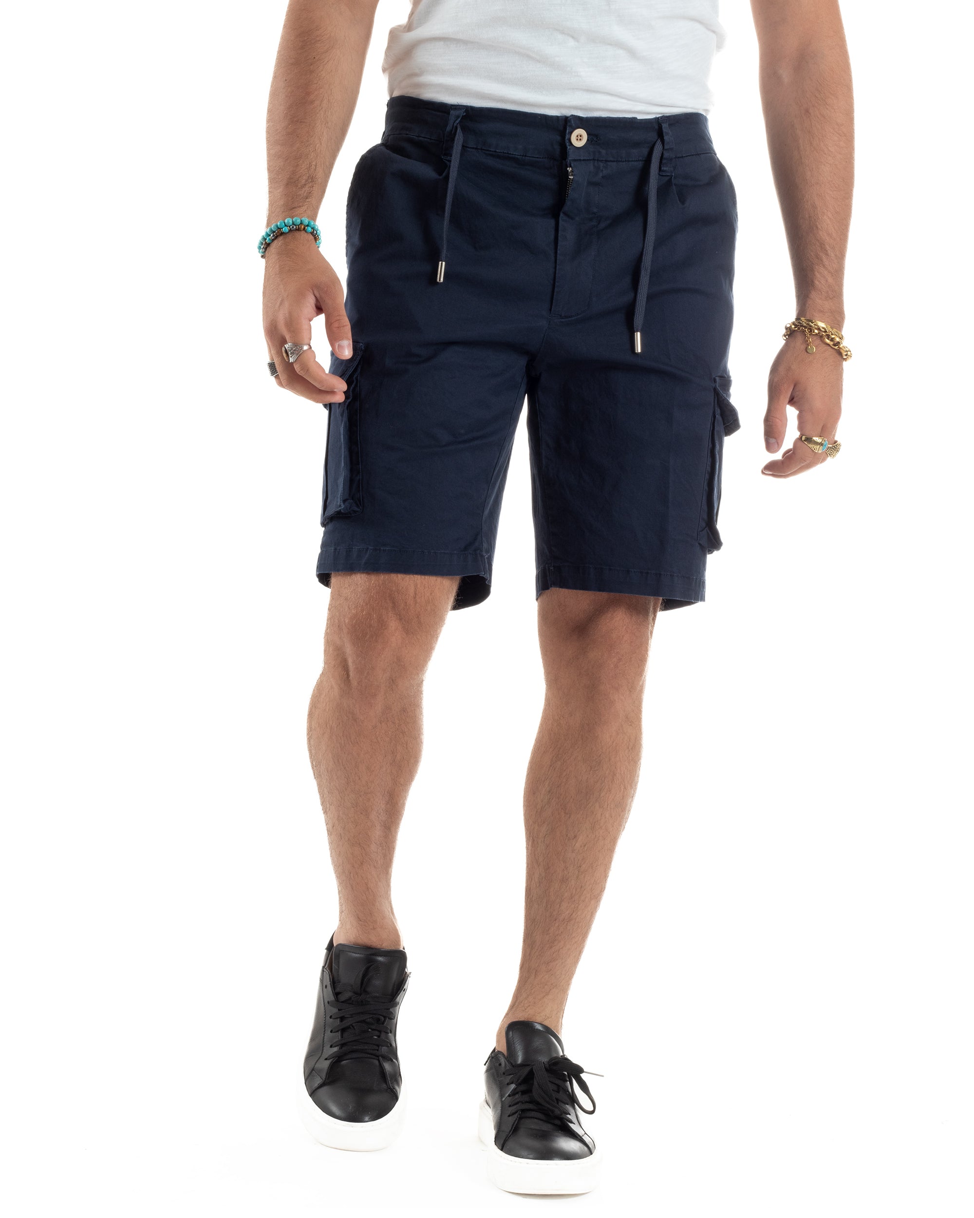 Bermuda Cargo Cotone Regular Fit PC1987A