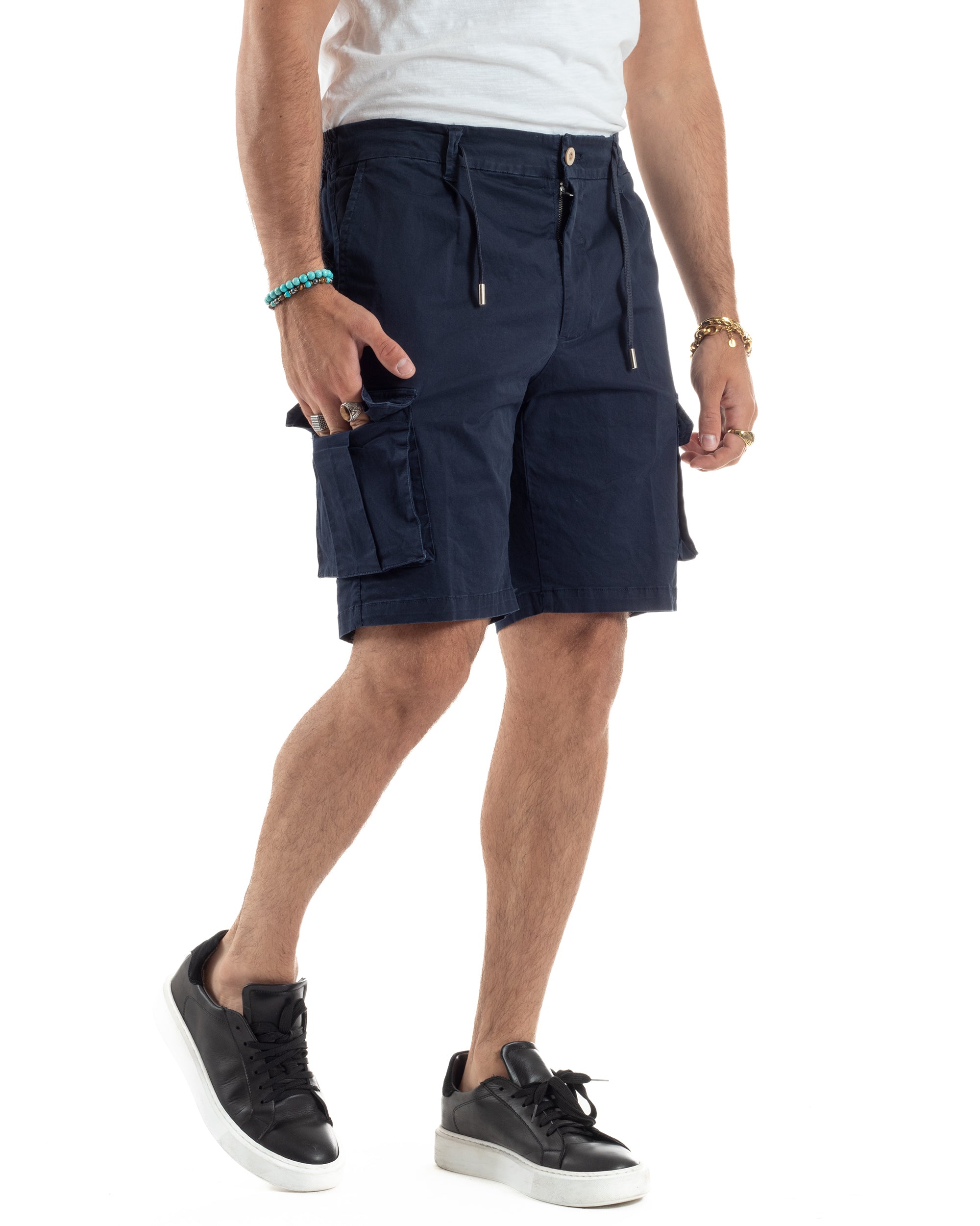 Bermuda Cargo Cotone Regular Fit PC1987A