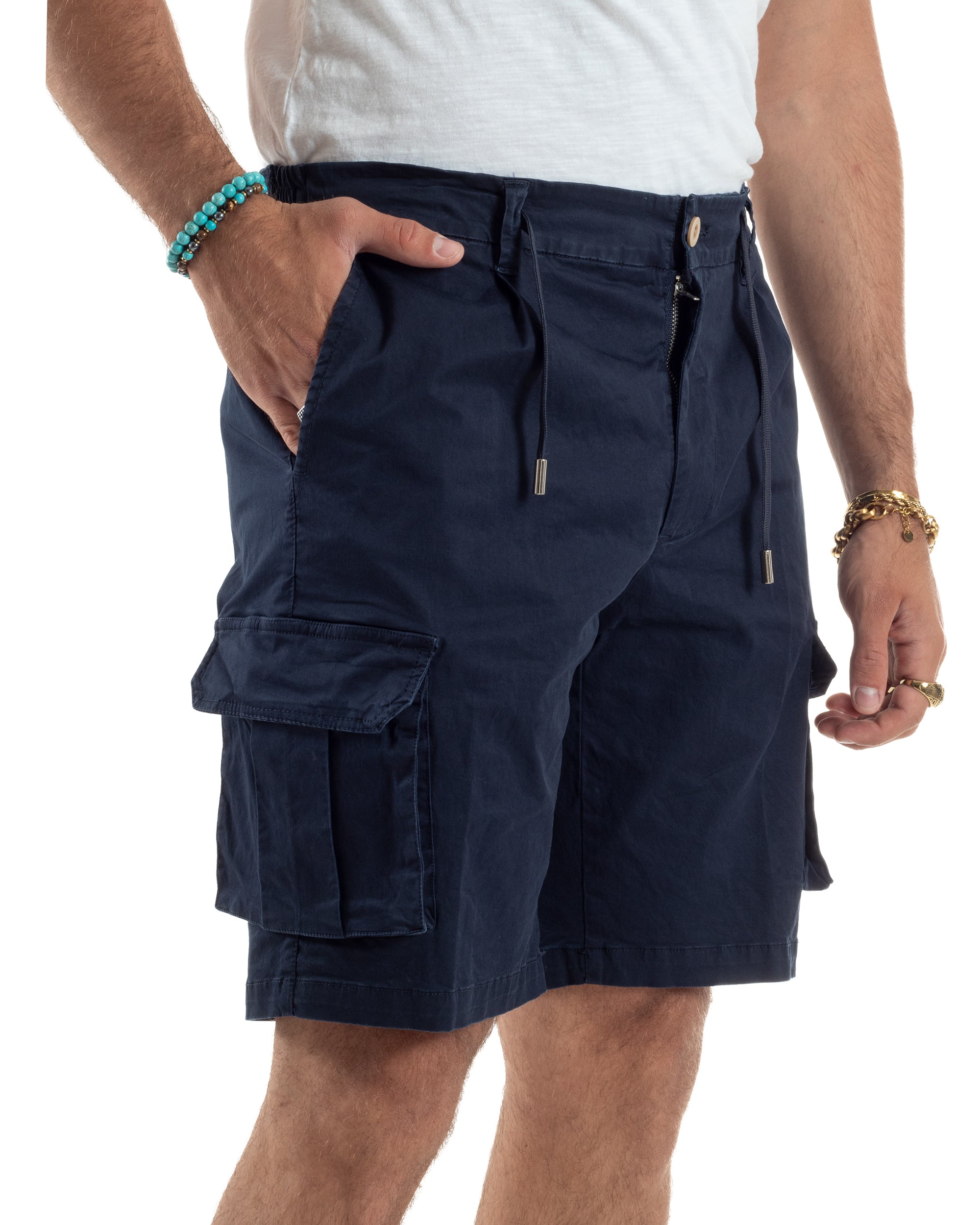 Bermuda Cargo Cotone Regular Fit PC1987A