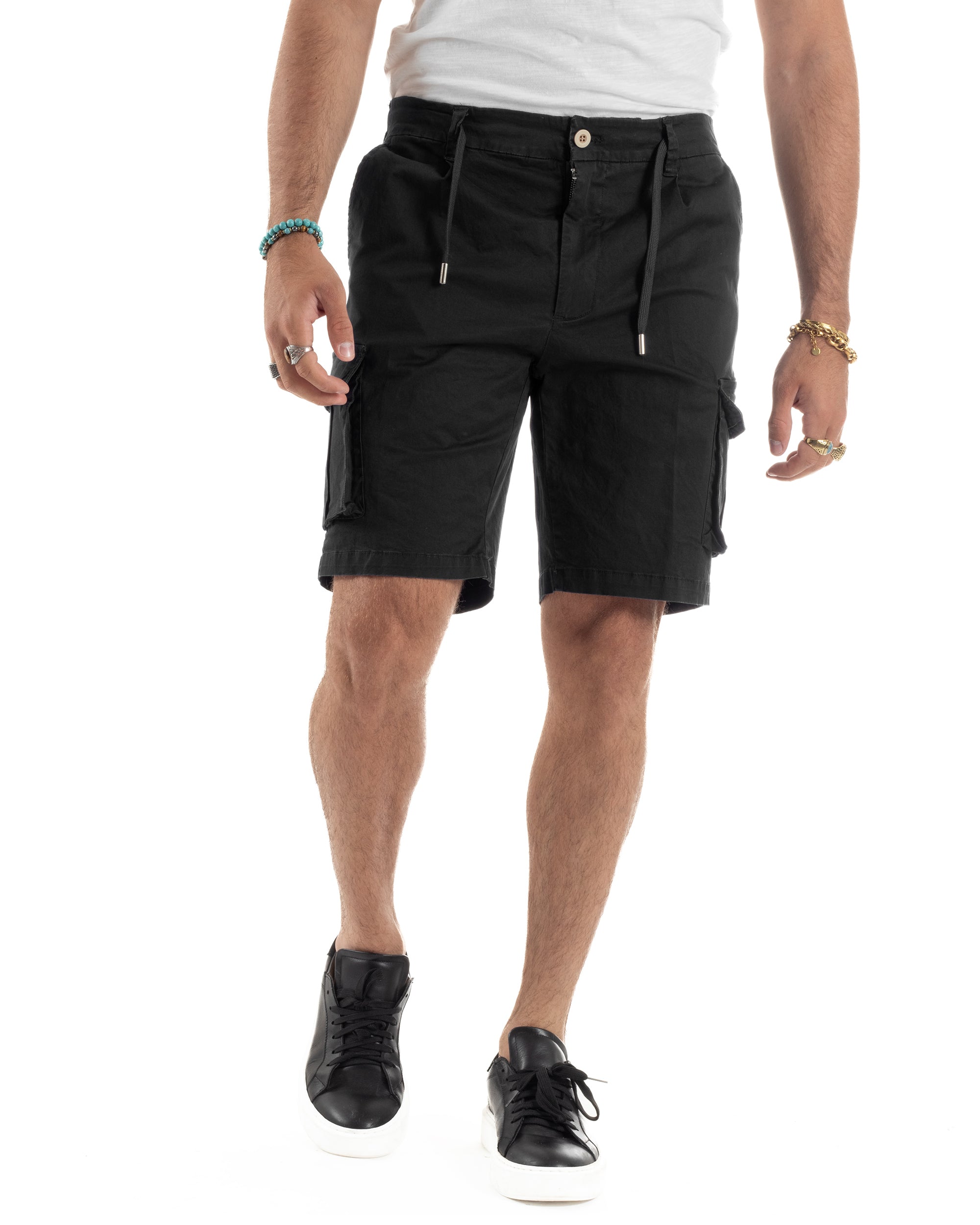 Bermuda Cargo Cotone Regular Fit PC1988A