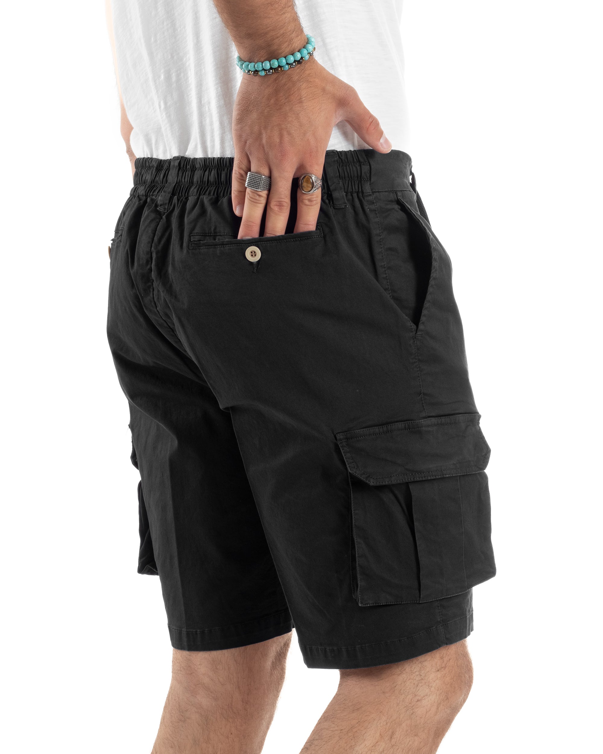 Bermuda Cargo Cotone Regular Fit PC1988A