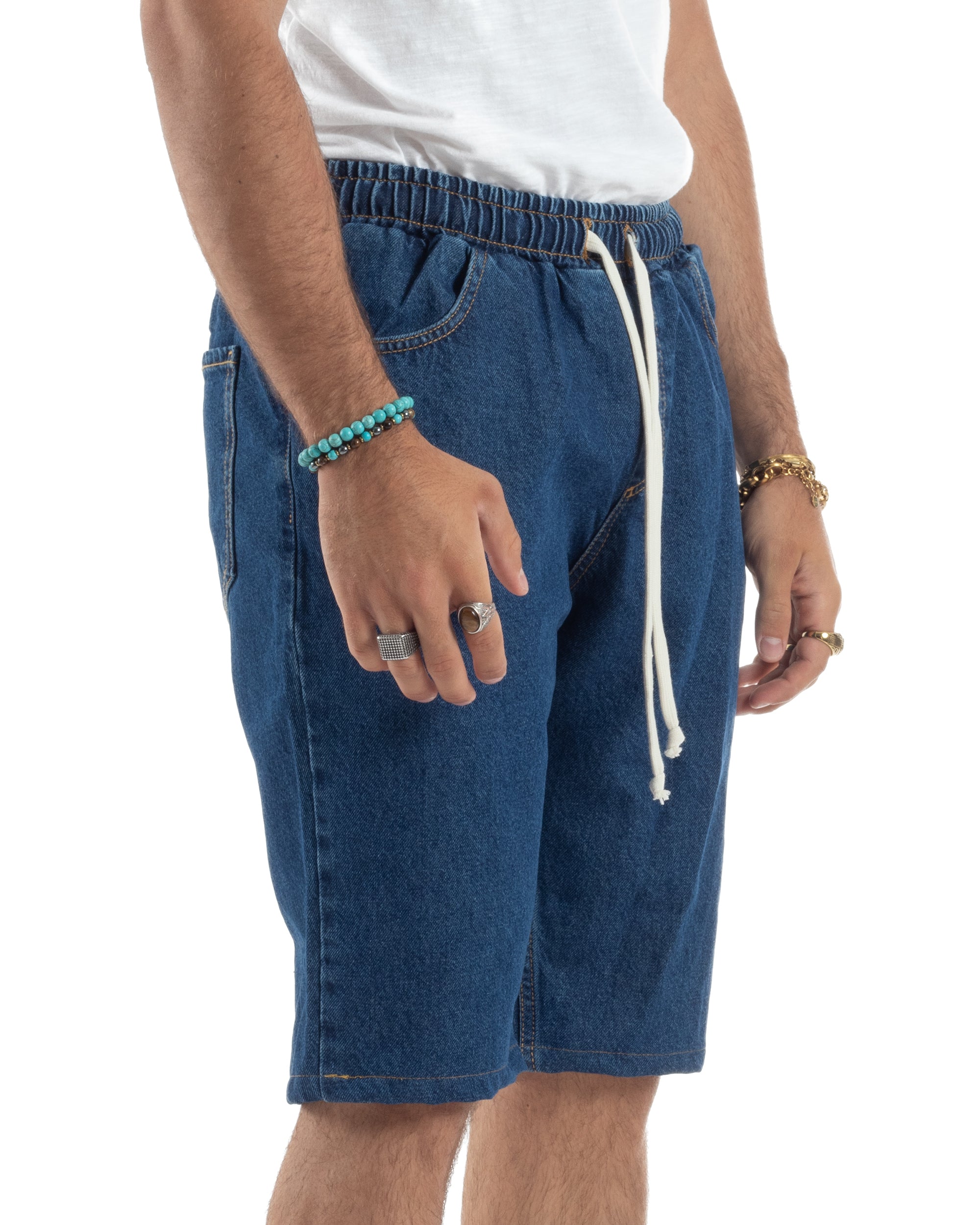 Bermuda Jeans Basic Regular Fit PC1990A