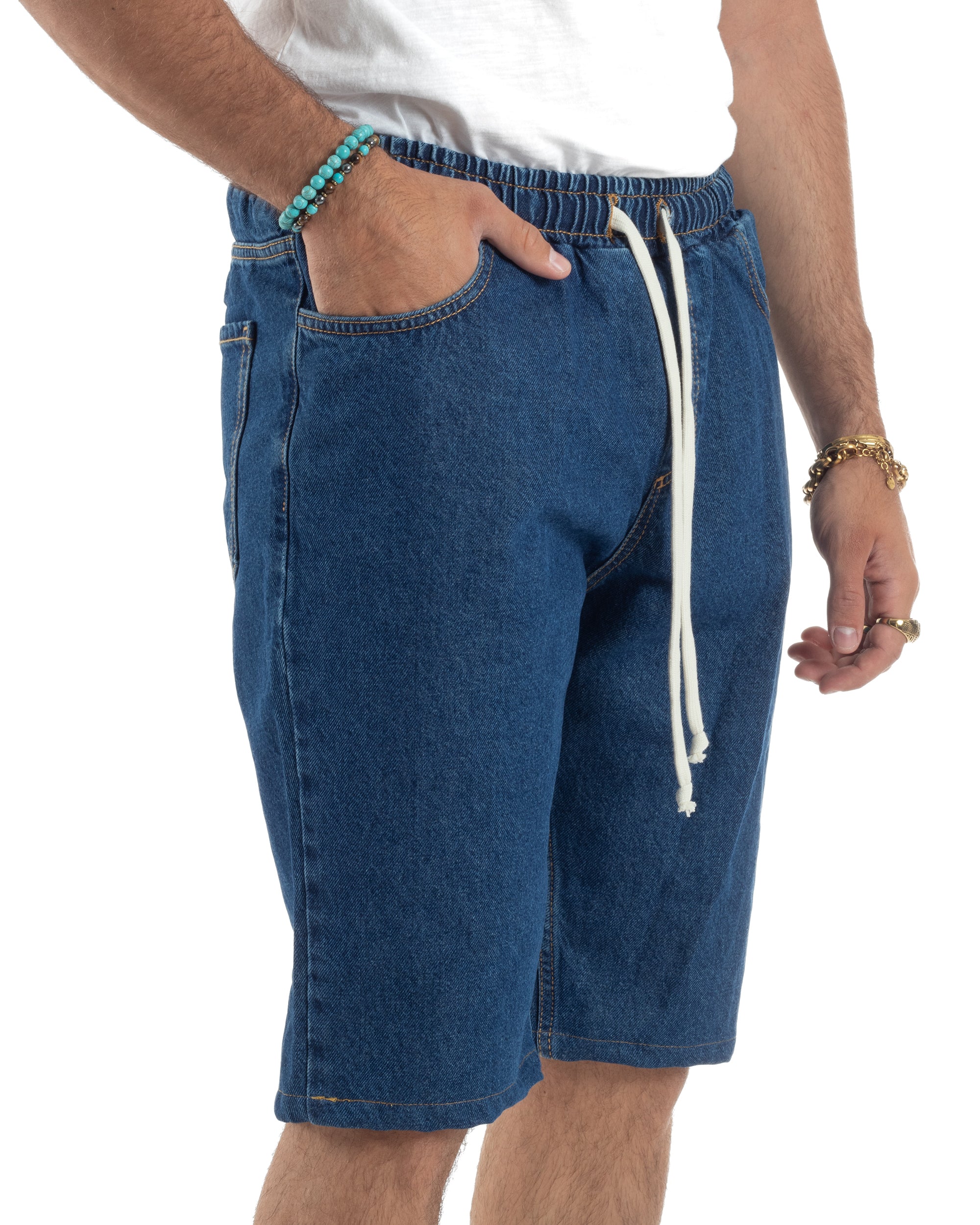 Bermuda Jeans Basic Regular Fit PC1990A