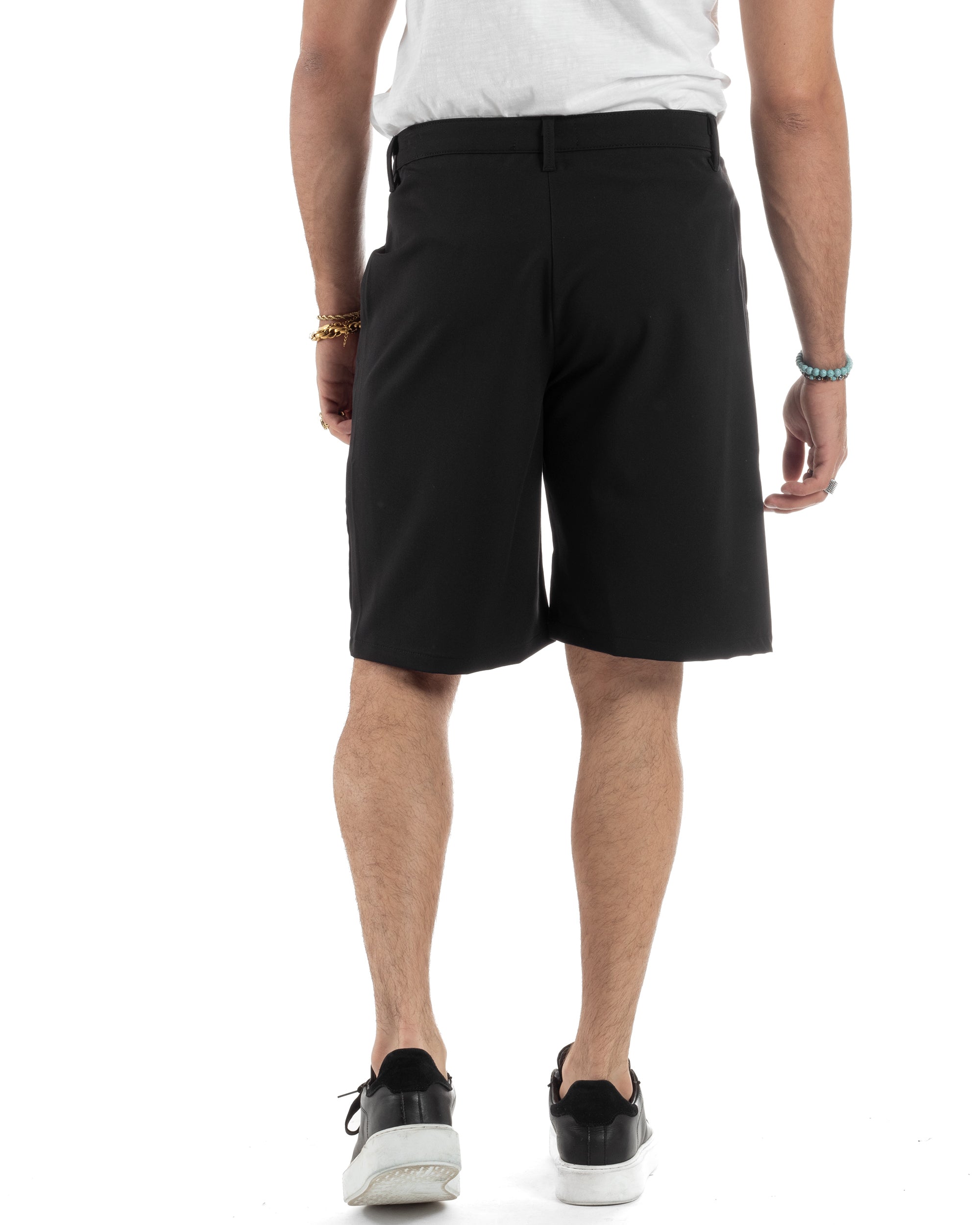 Bermuda Viscosa Abbottonatura Allungata PC1994A