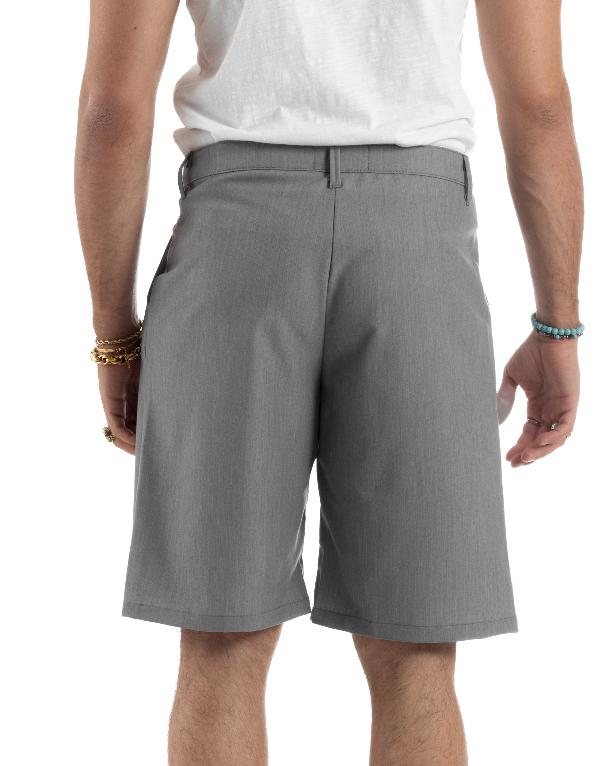 Bermuda Viscosa Abbottonatura Allungata PC1995A