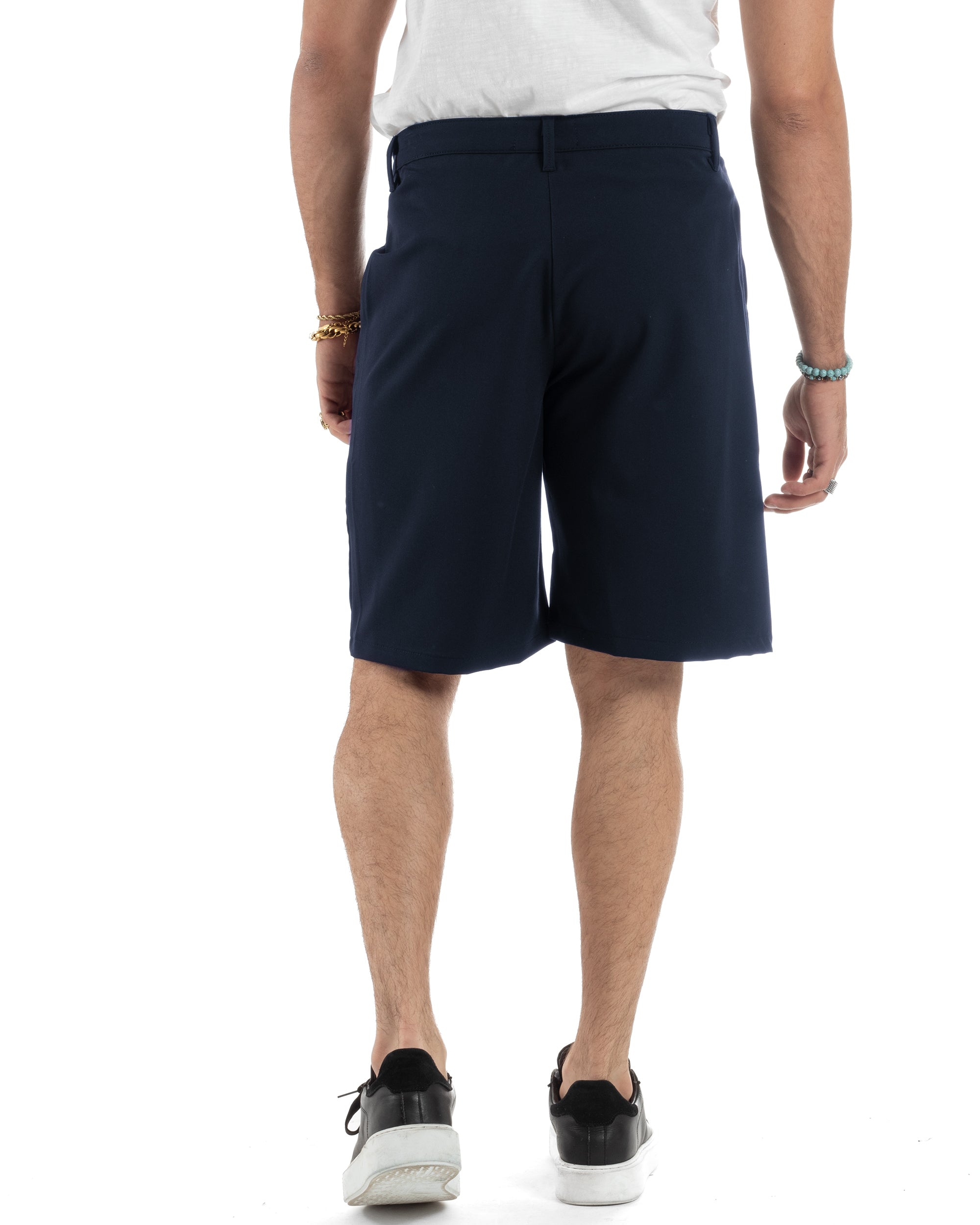 Bermuda Viscosa Abbottonatura Allungata PC1996A