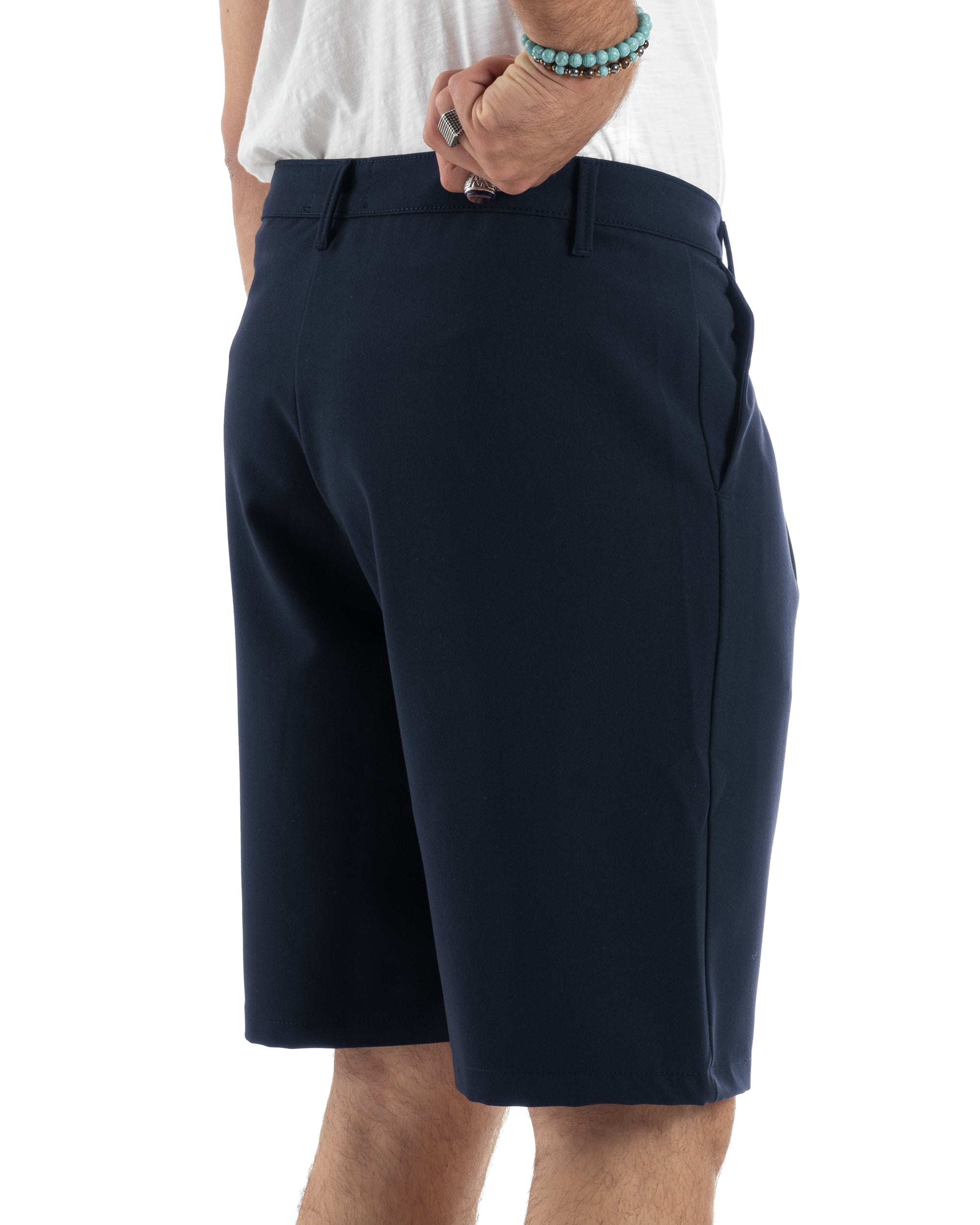 Bermuda Viscosa Abbottonatura Allungata PC1996A